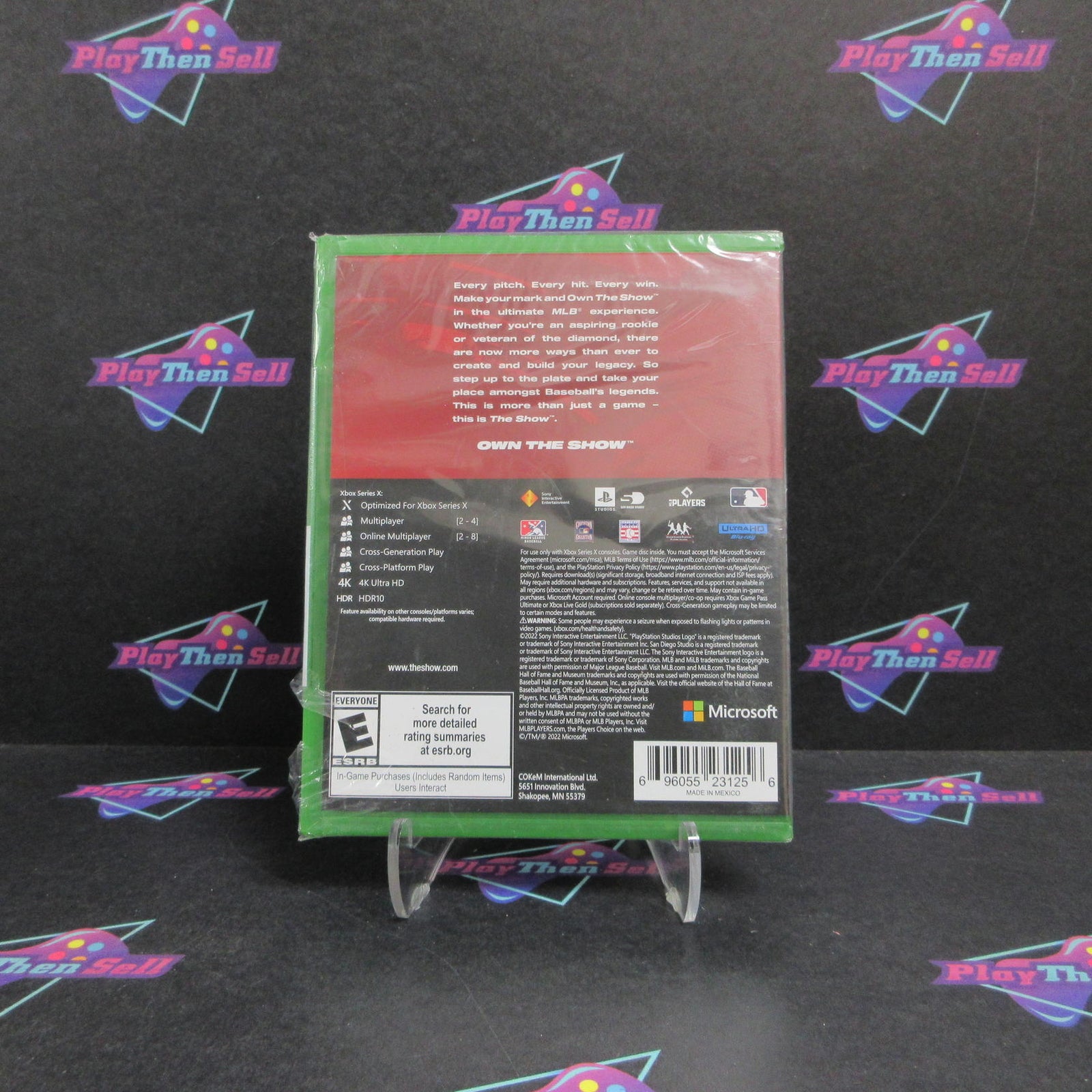 MLB The Show 22 Xbox Series X - See Pics Brand New - Sealed