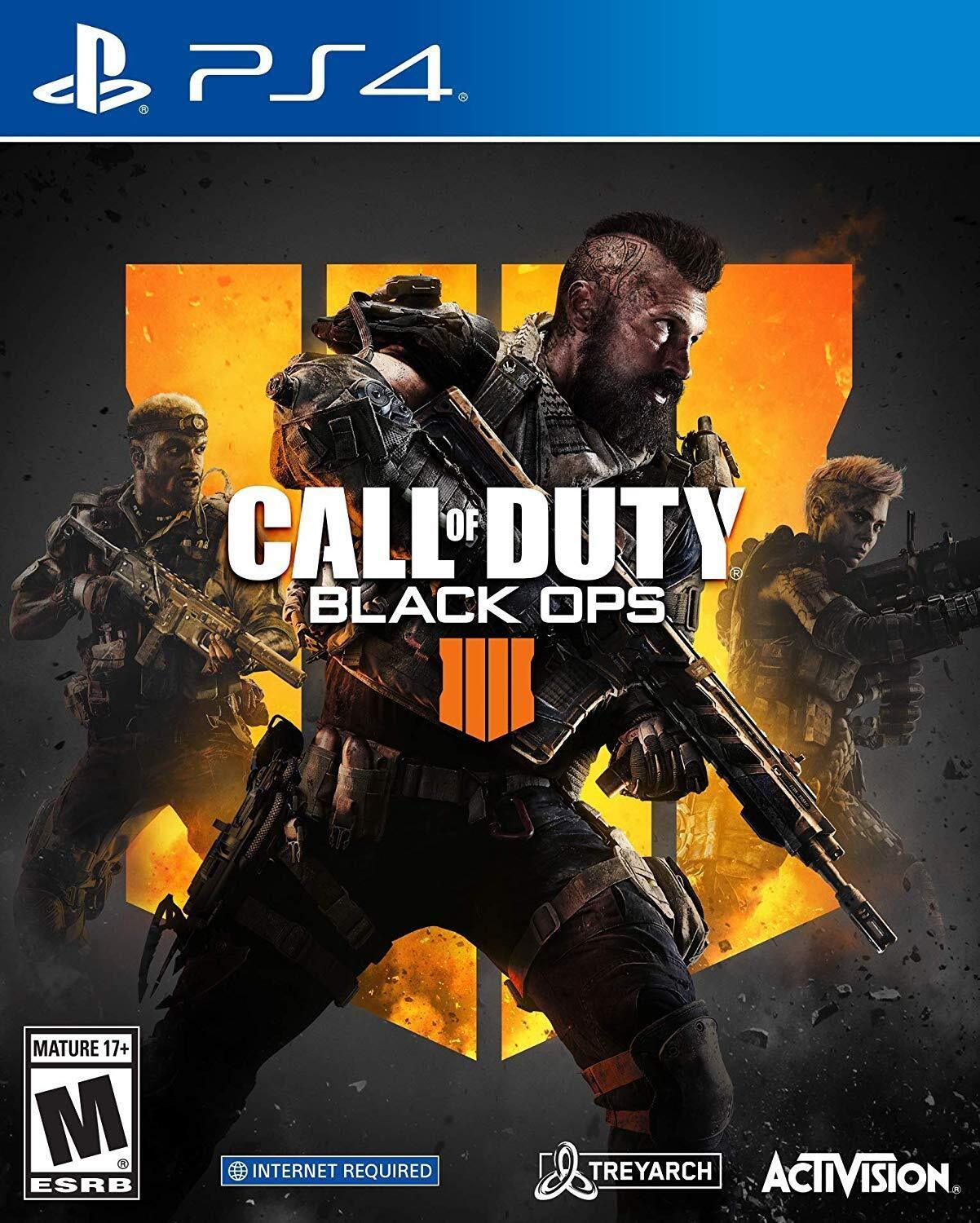 Call of Duty Black Ops 4 - PS4 PlayStation 4 Brand New - Sealed