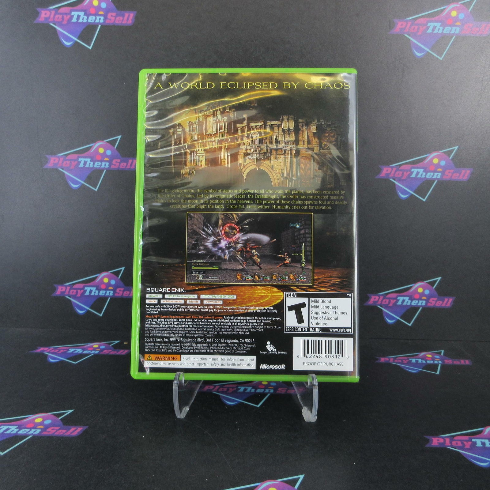 Infinite Undiscovery Xbox 360 Complete - 1 Year Warranty EX Cond