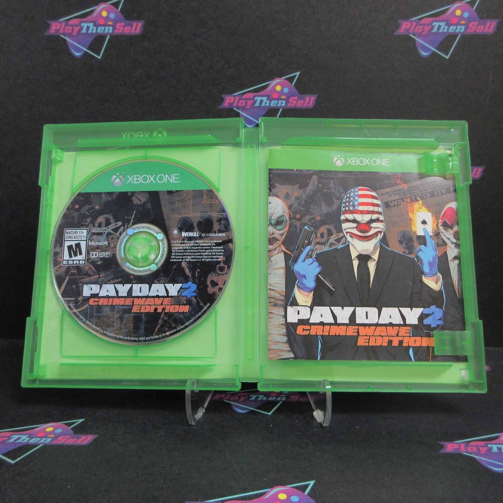 Payday 2 Crimewave Edition Xbox One Complete - 1 Year Warranty EX Cond