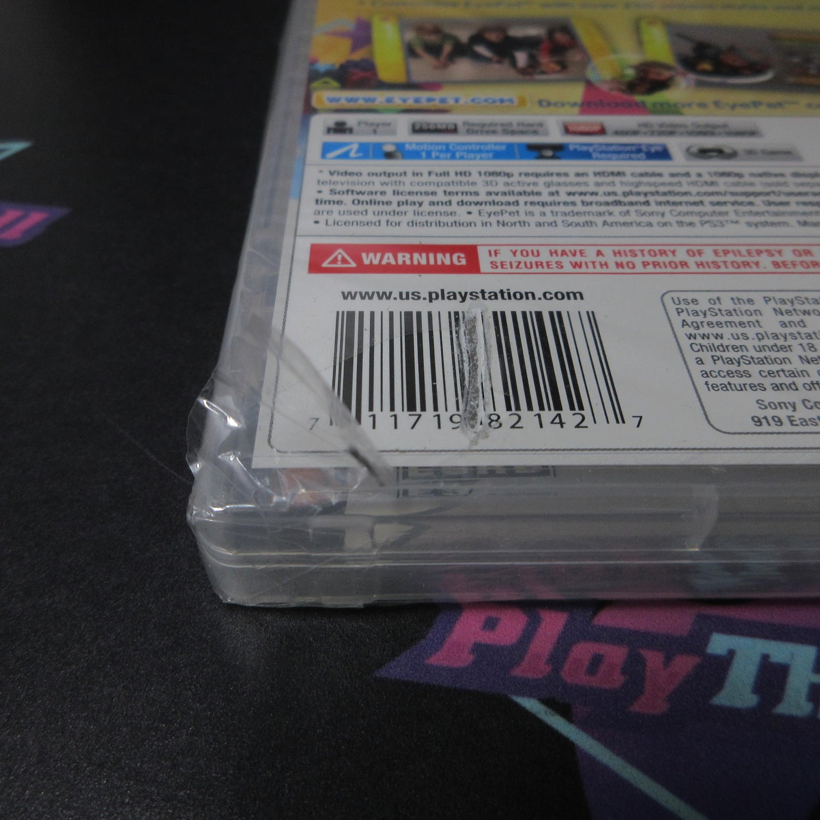 EyePet PS3 PlayStation 3 See Pics Brand New - Sealed