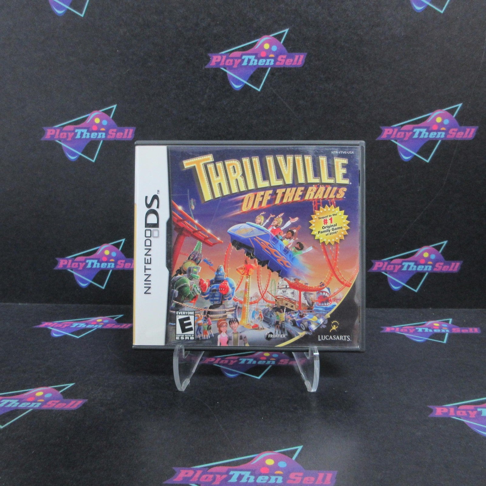 Thrillville Off the Rails Nintendo DS Complete - 1 Year Warranty EX Cond