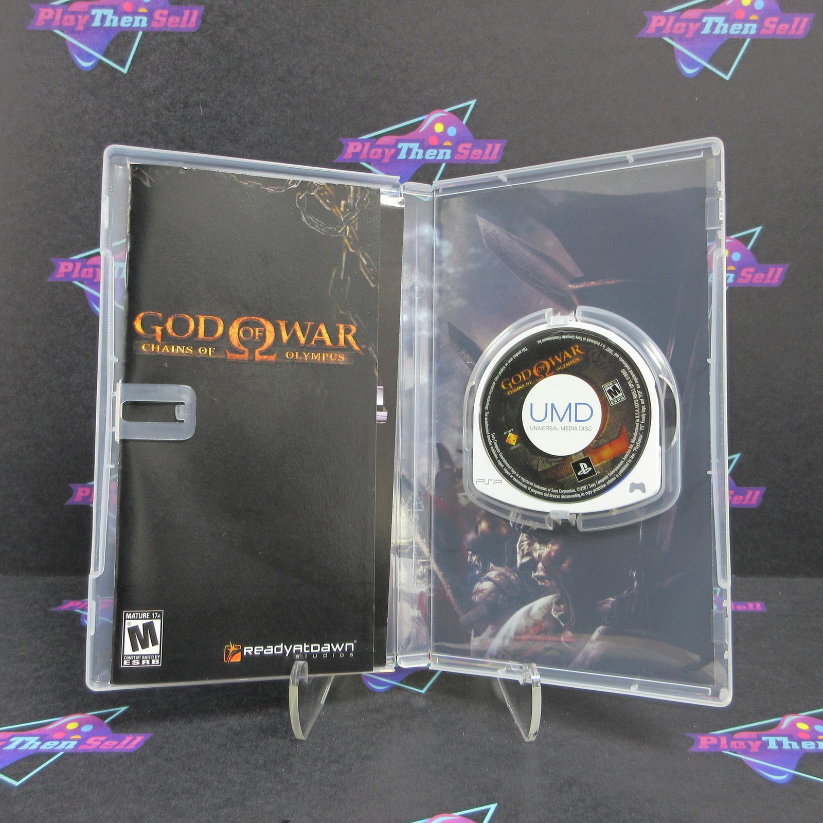 God of War Chains of Olympus Sony PSP + Reg Card Complete  - 1 Year Warranty E..