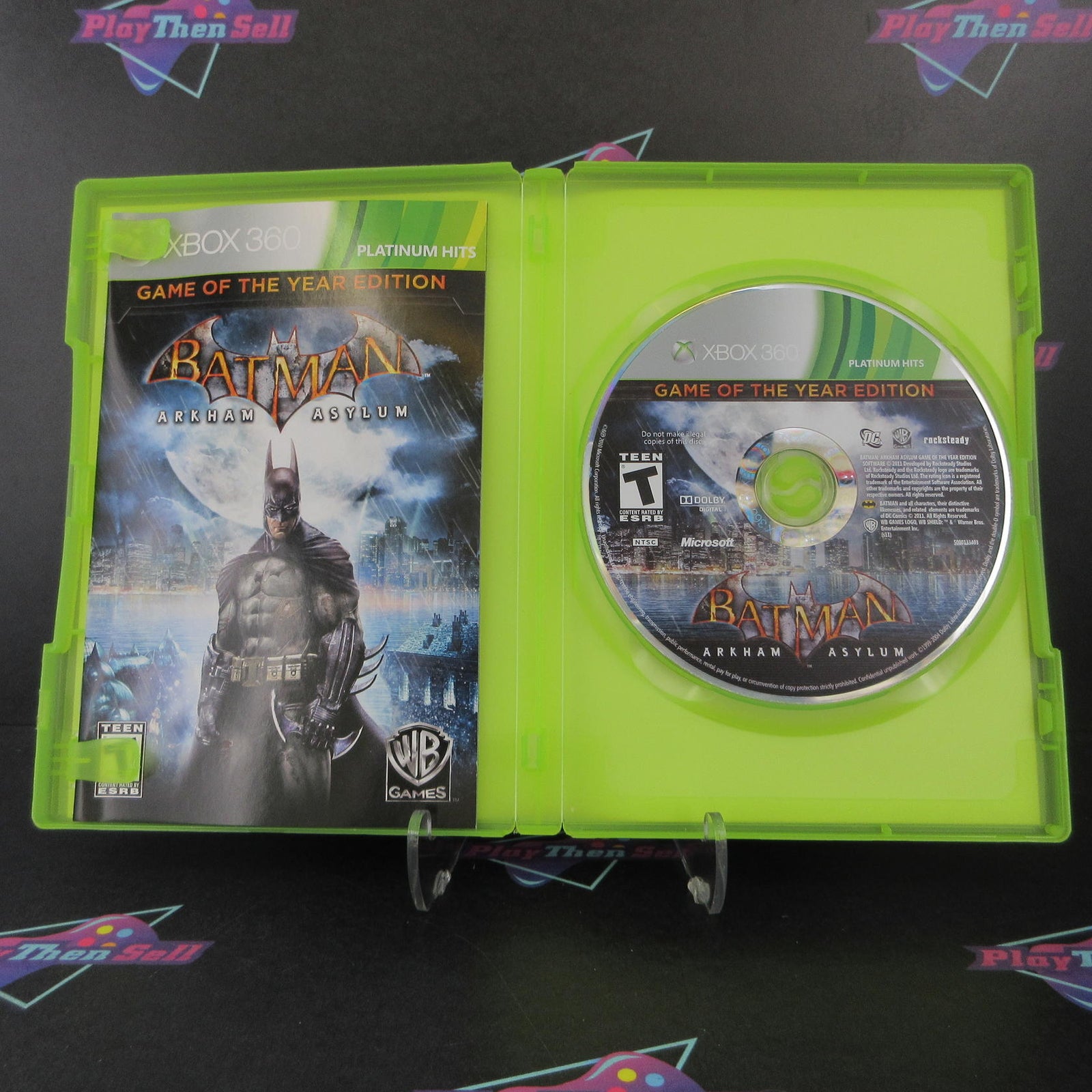 Batman Arkham Asylum GOTY PH Xbox 360 Complete - 1 Year Warranty VG