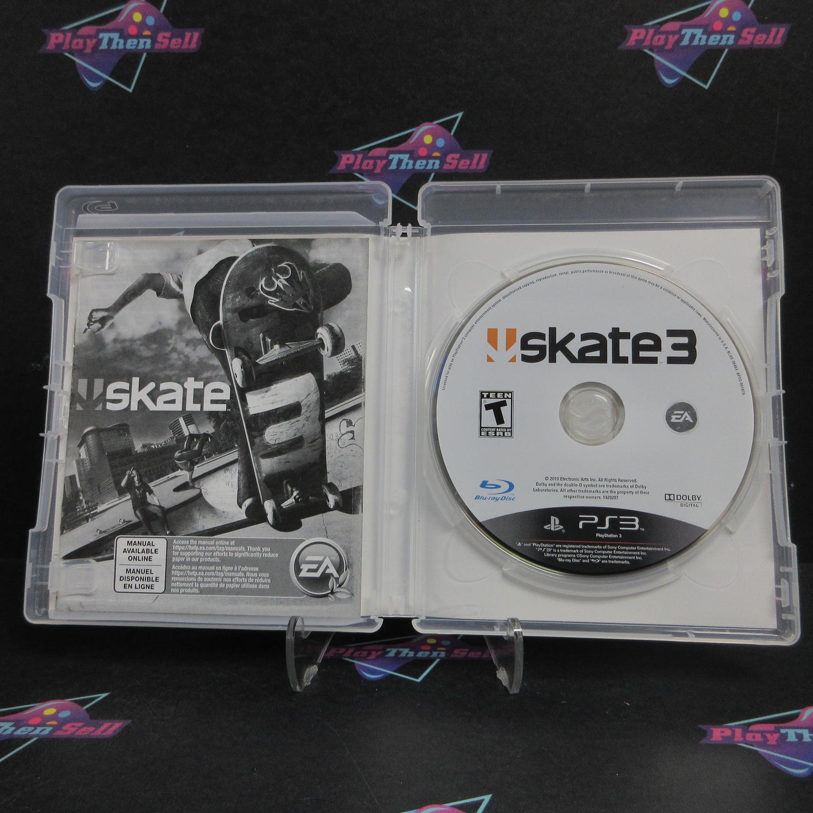 Skate 3 PS3 PlayStation 3 Complete - 1 Year Warranty EX Cond
