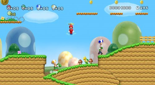 Refurbished New Super Mario Bros Nintendo Wii - 1 Year Warranty VG