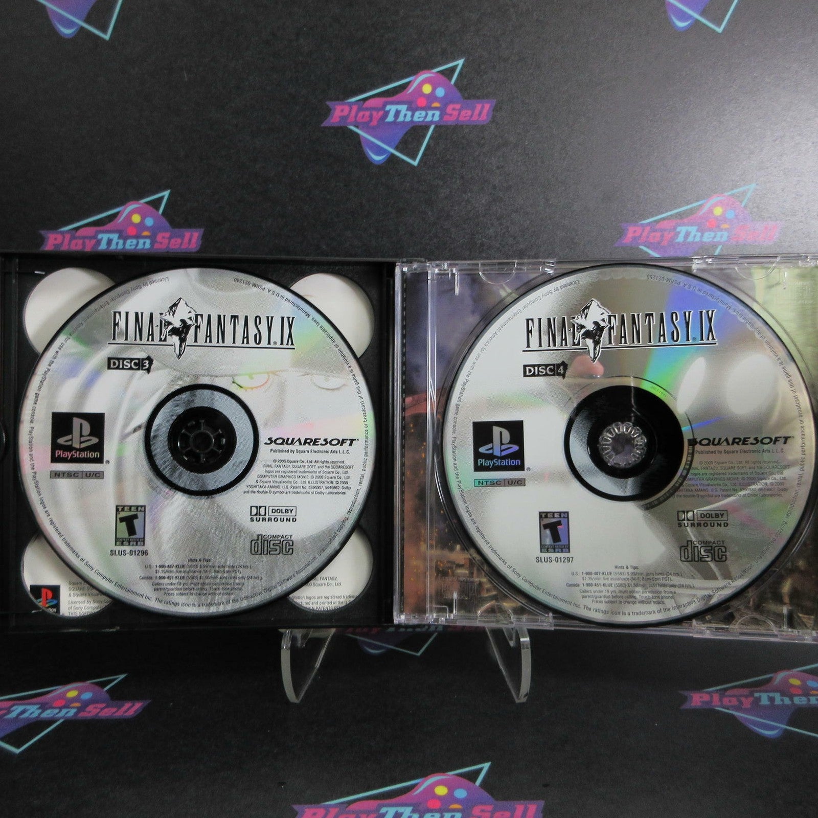 Final Fantasy IX PS1 PlayStation 1 + Reg Card Complete - 1 Year Warranty EX Cond