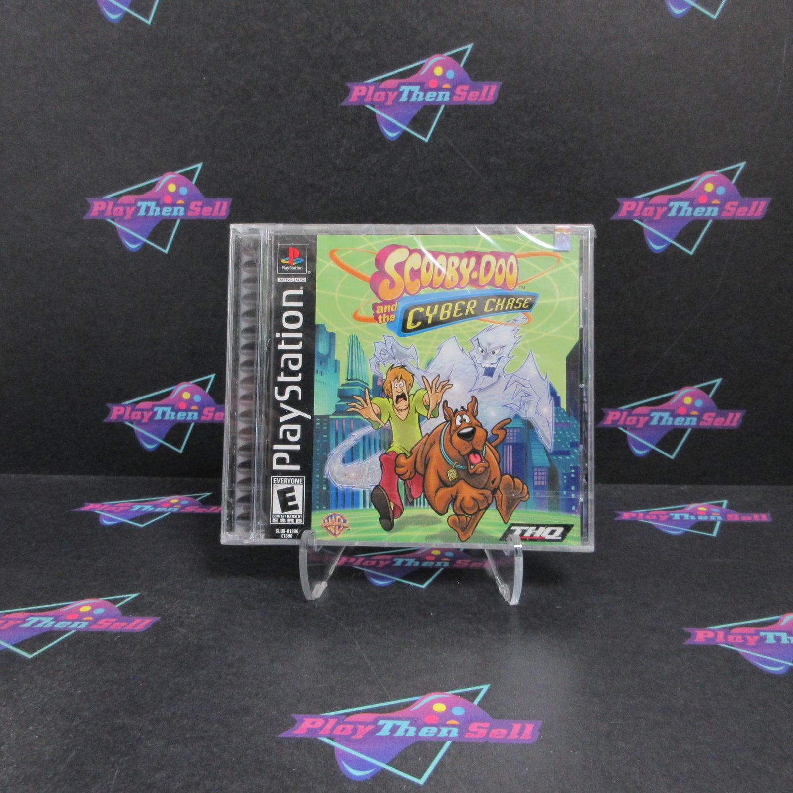 Scooby-Doo and the Cyber Chase PS1 PlayStation 1 Black Label - See Pics  Brand..