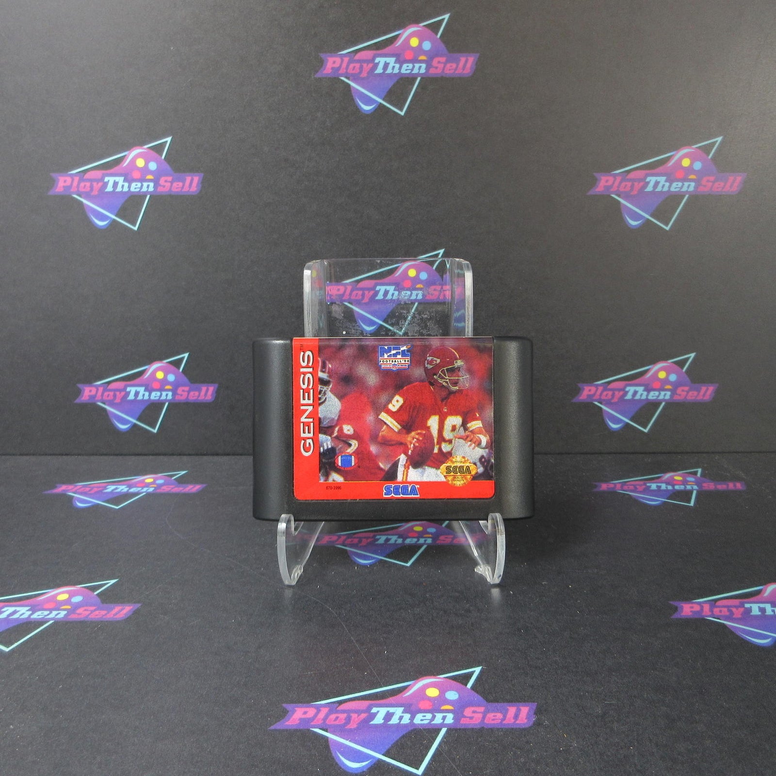 NFL Football '94 Joe Montana Sega Genesis Boxed Complete - 1 Year Warranty VG
