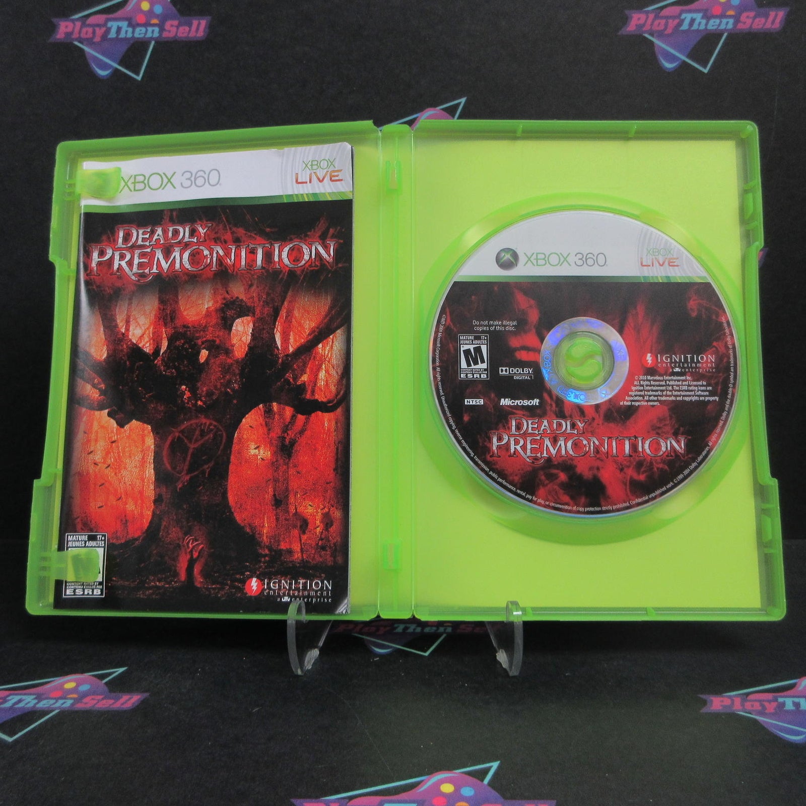 Deadly Premonition Xbox 360 Complete - 1 Year Warranty EX Cond