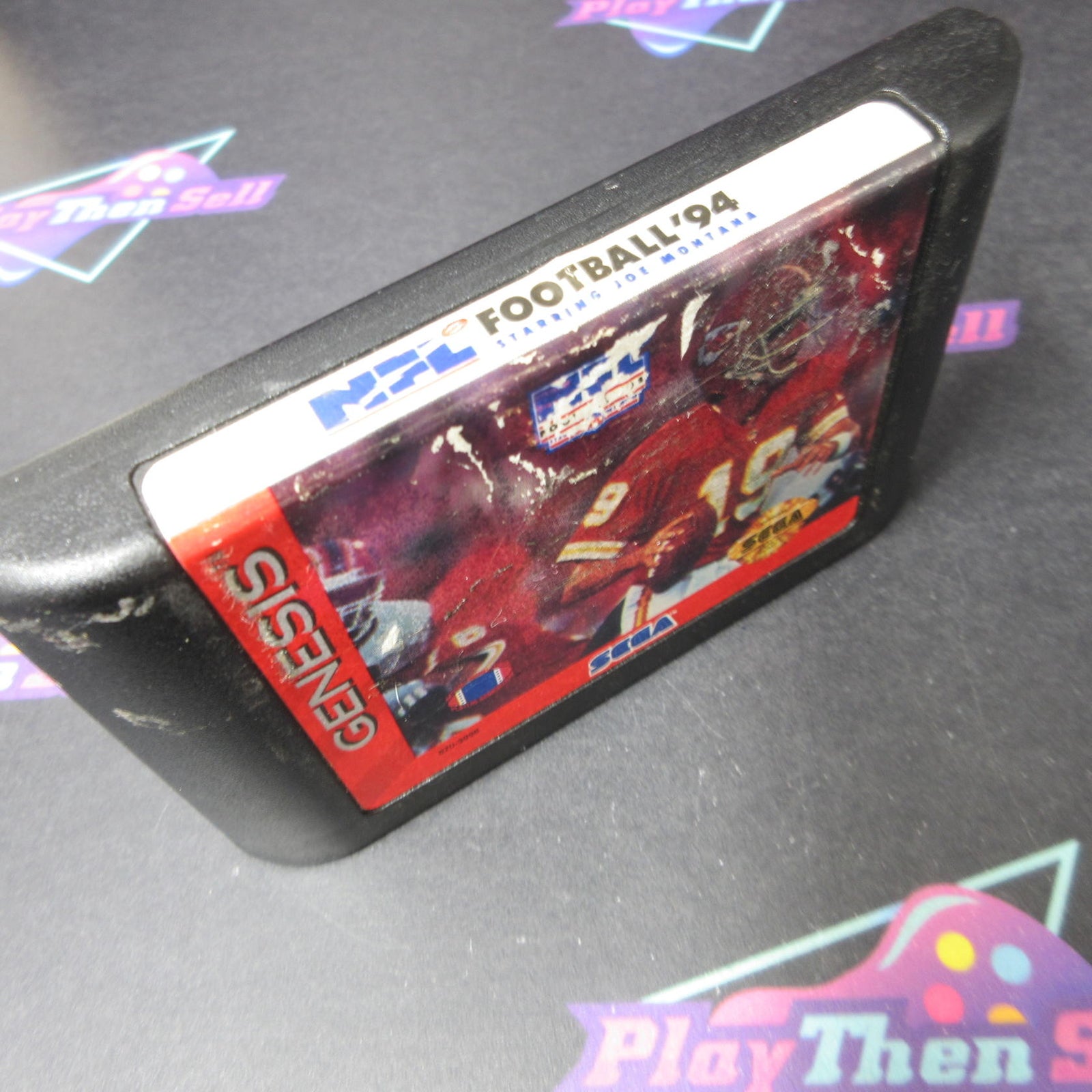 NFL Football '94 Starring Joe Montana  Sega Genesis Cart - 1 Year Warranty VG