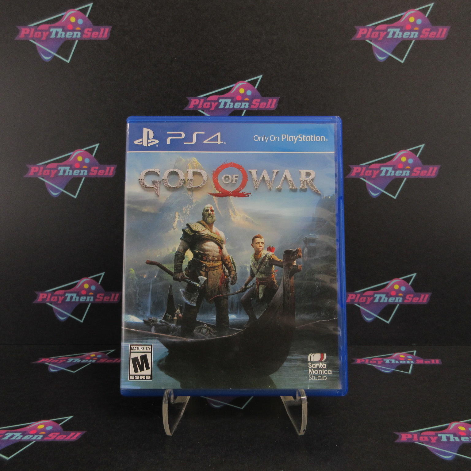 God of War PS4 PlayStation 4 Complete - 1 Year Warranty VG