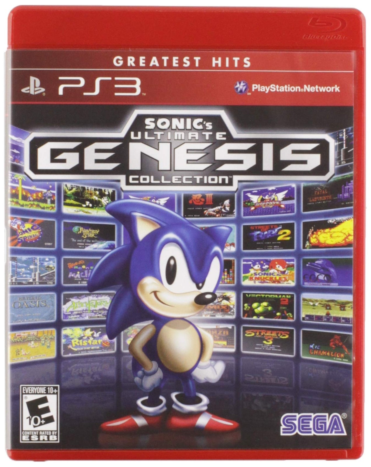 Sonic's Ultimate Genesis Collection PS3 PlayStation 3 Greatest Hits  Brand New..