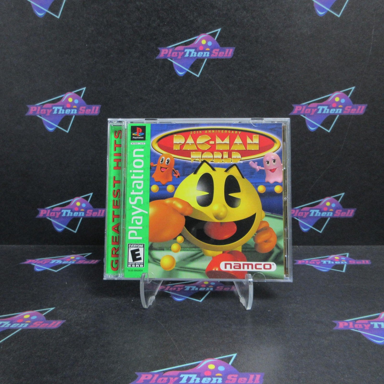 Pac Man World PS1 PlayStation 1 GH + Reg Card Complete - 1 Year Warranty EX Cond