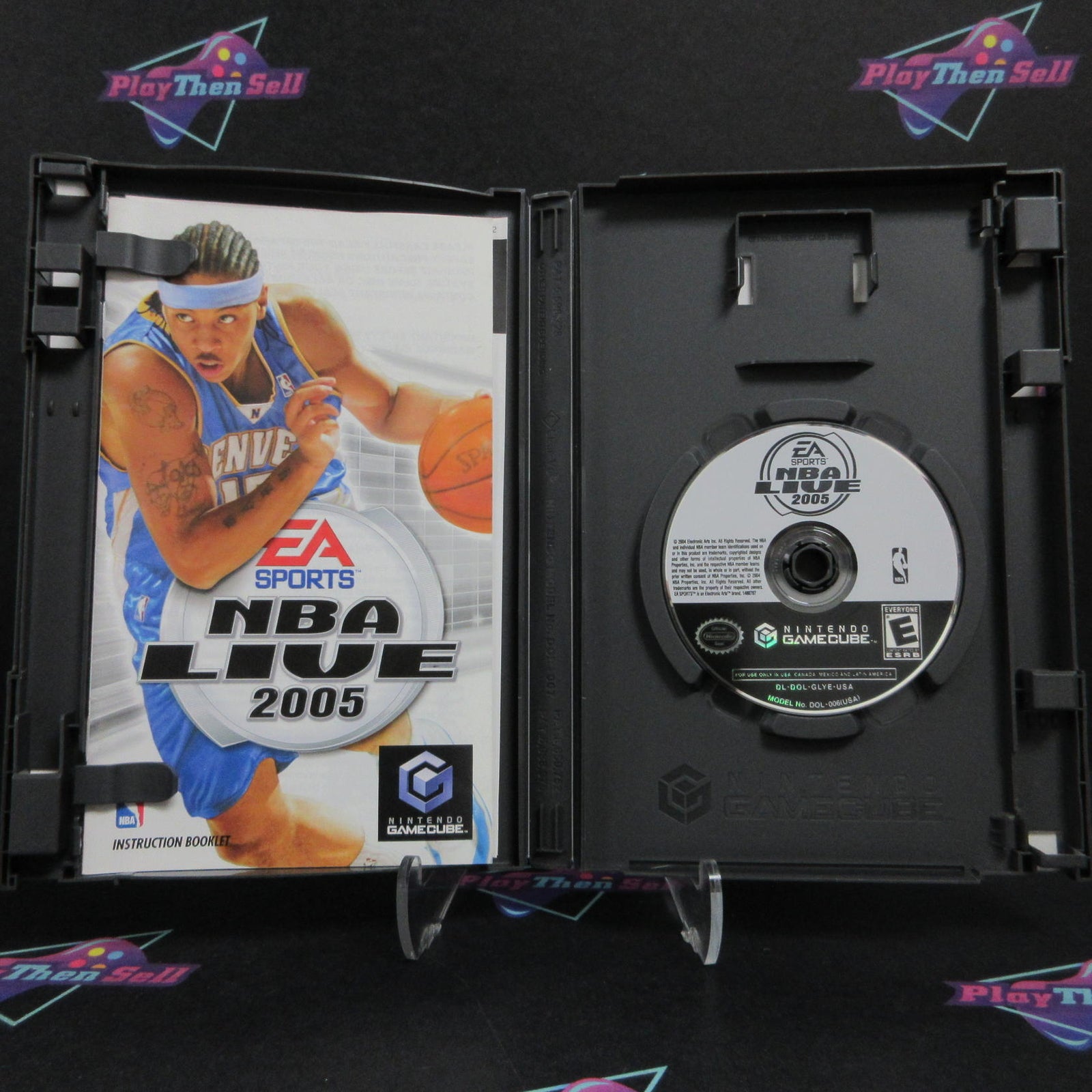 NBA Live 2005 Nintendo GameCube Complete - 1 Year Warranty EX Cond
