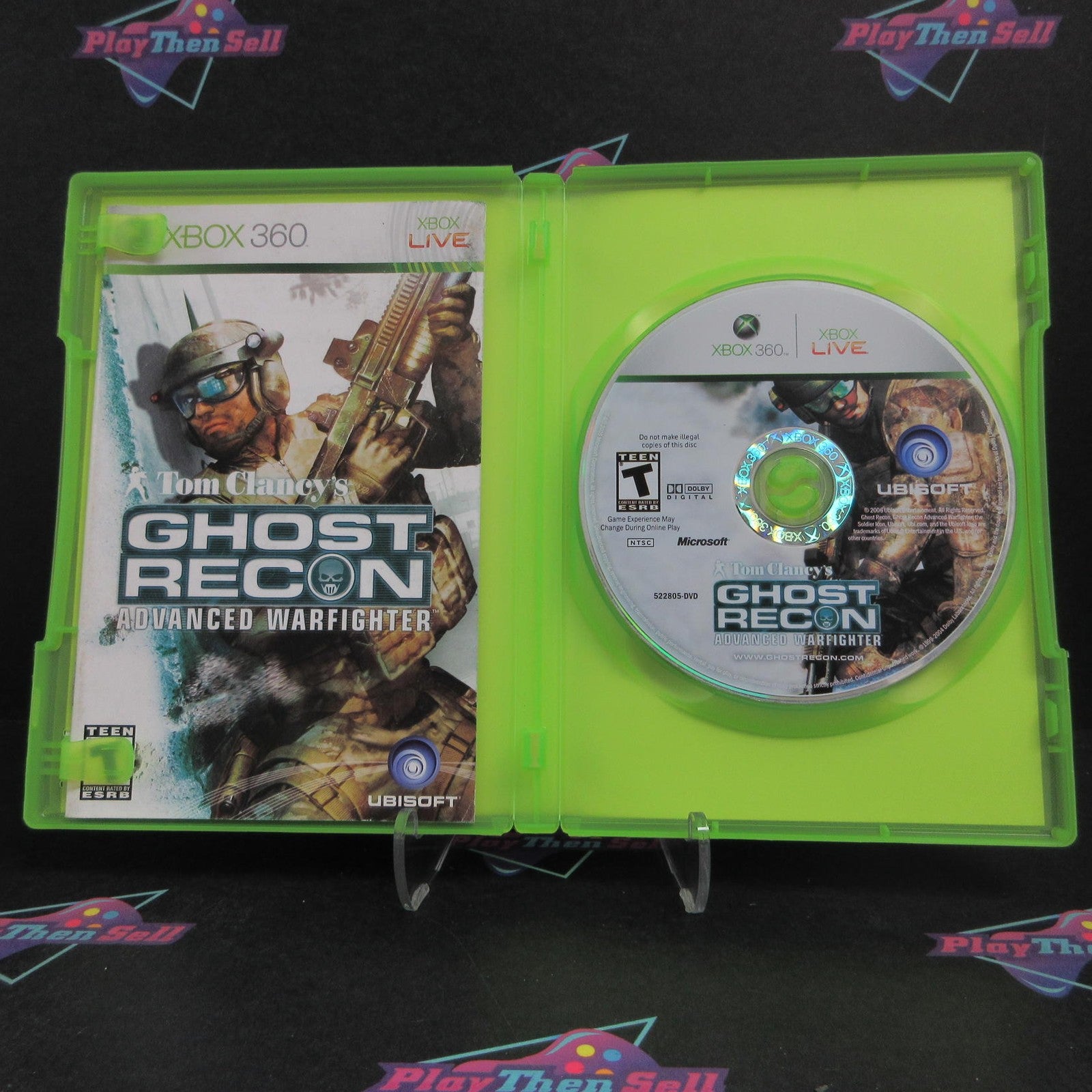Tom Clancy's Ghost Recon Advanced Warfighter Xbox 360 + Bonus Disc Complete  -..