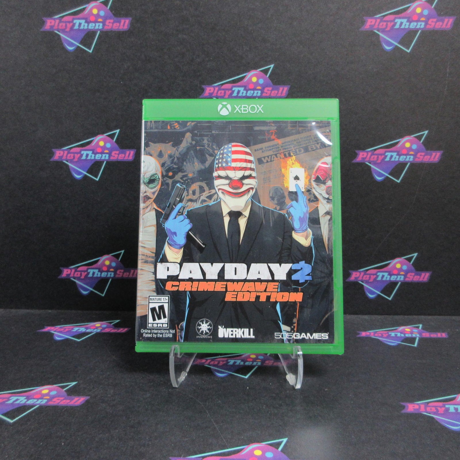 Payday 2 Crimewave Edition Xbox One Complete - 1 Year Warranty EX Cond