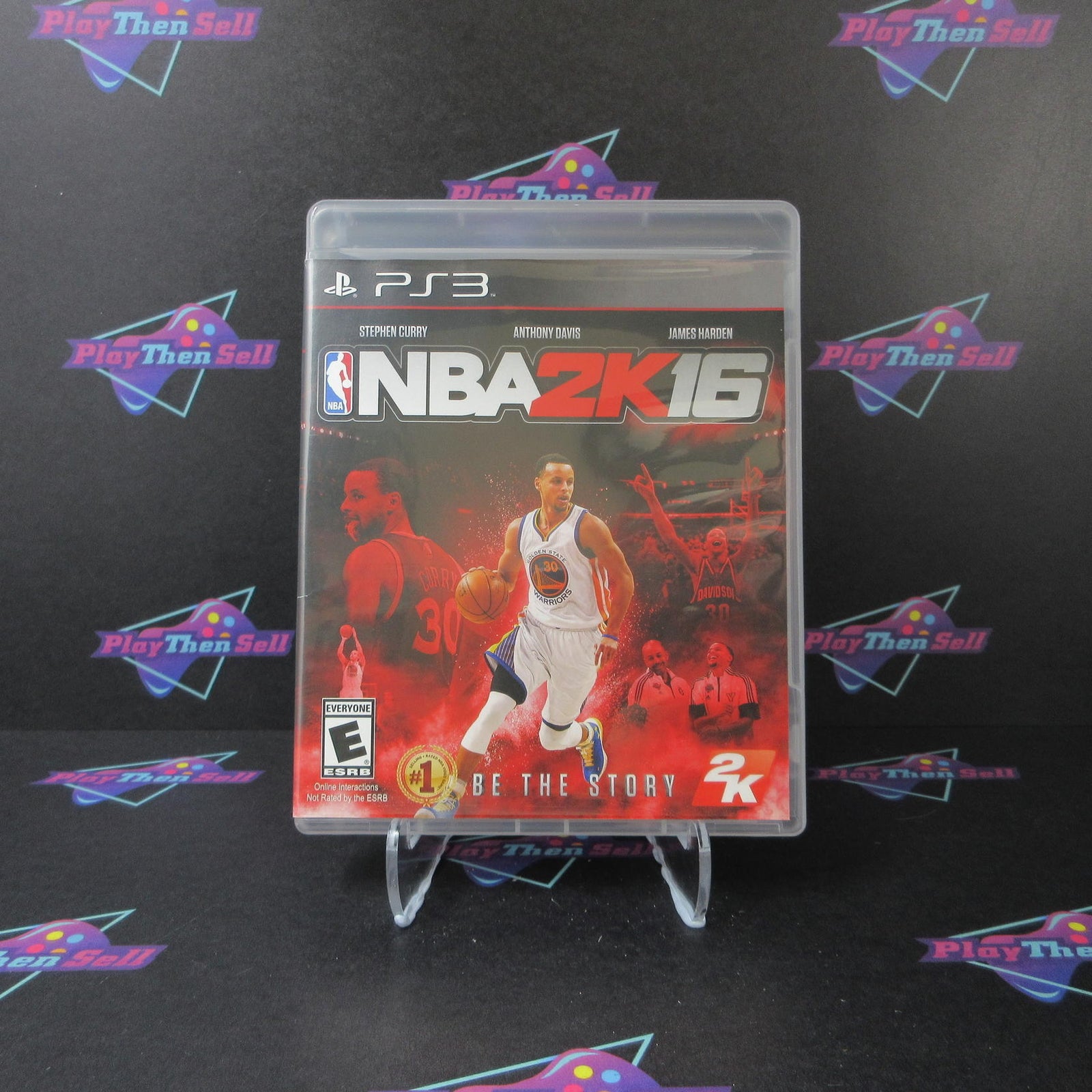 NBA 2K16 PS3 PlayStation 3 Stephen Curry Complete - 1 Year Warranty EX Cond