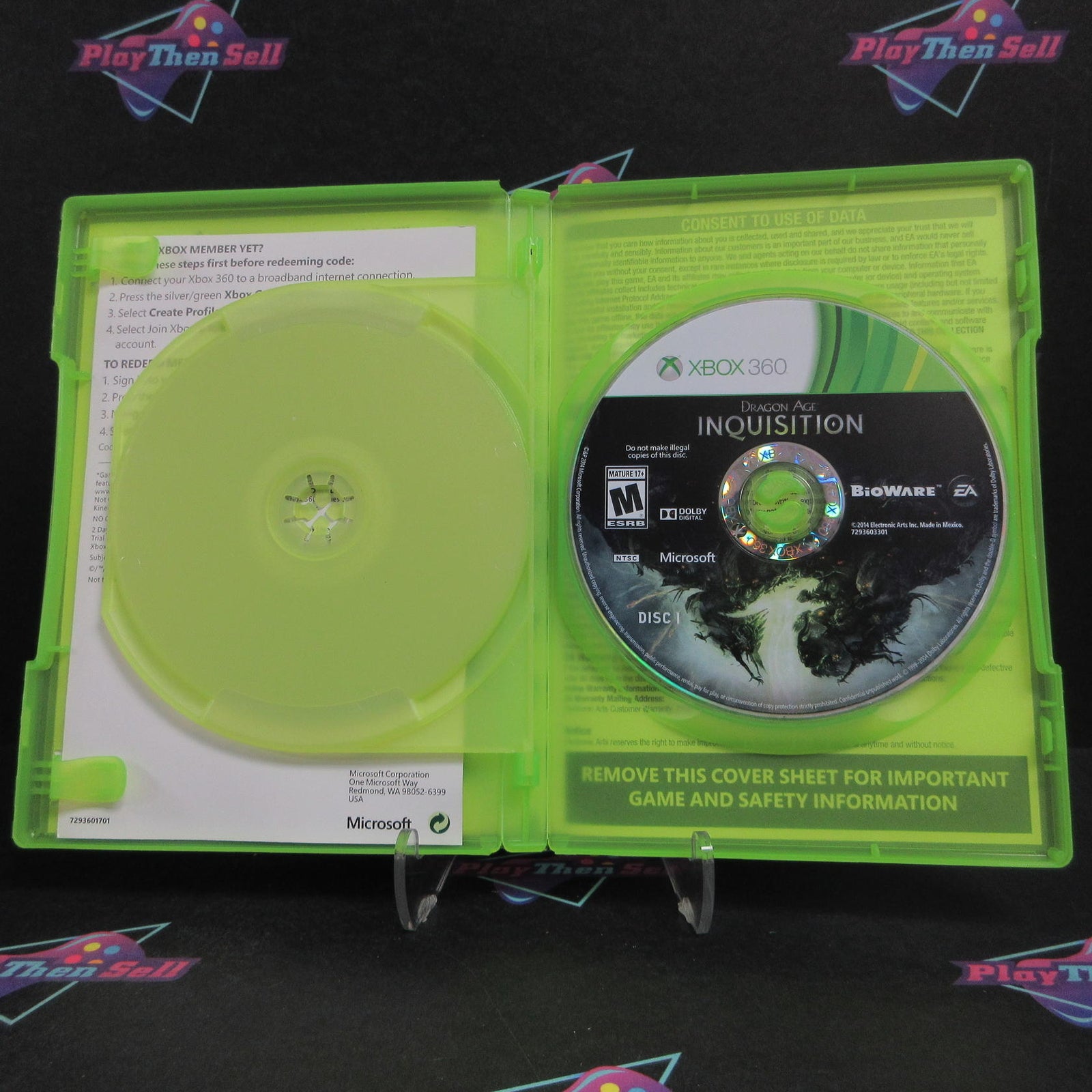 Dragon Age Inquisition Deluxe Edition Xbox 360 Complete - 1 Year Warranty VG