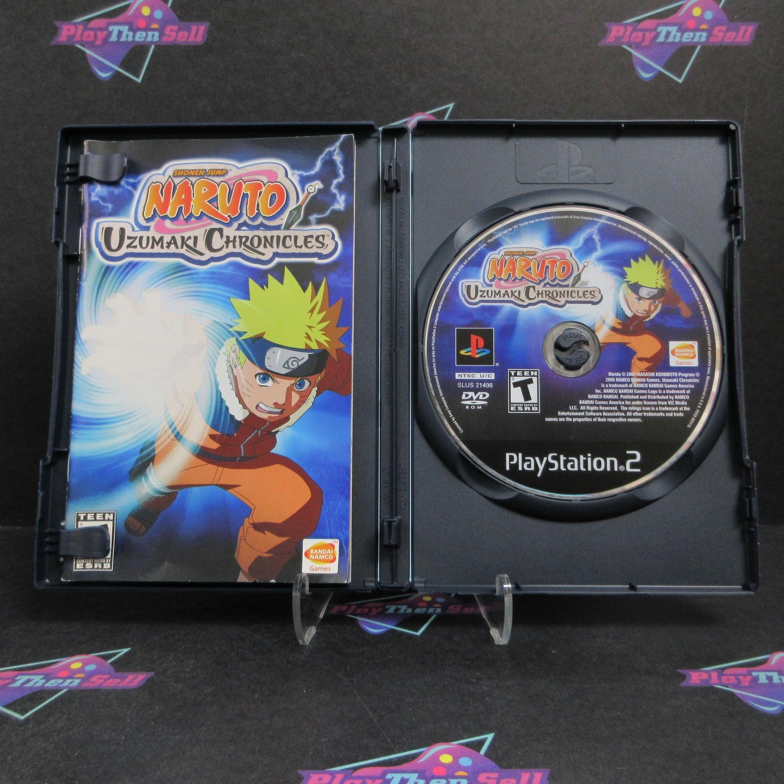 Naruto Uzumaki Chronicles PS2 PlayStation 2 Complete - 1 Year Warranty EX Cond