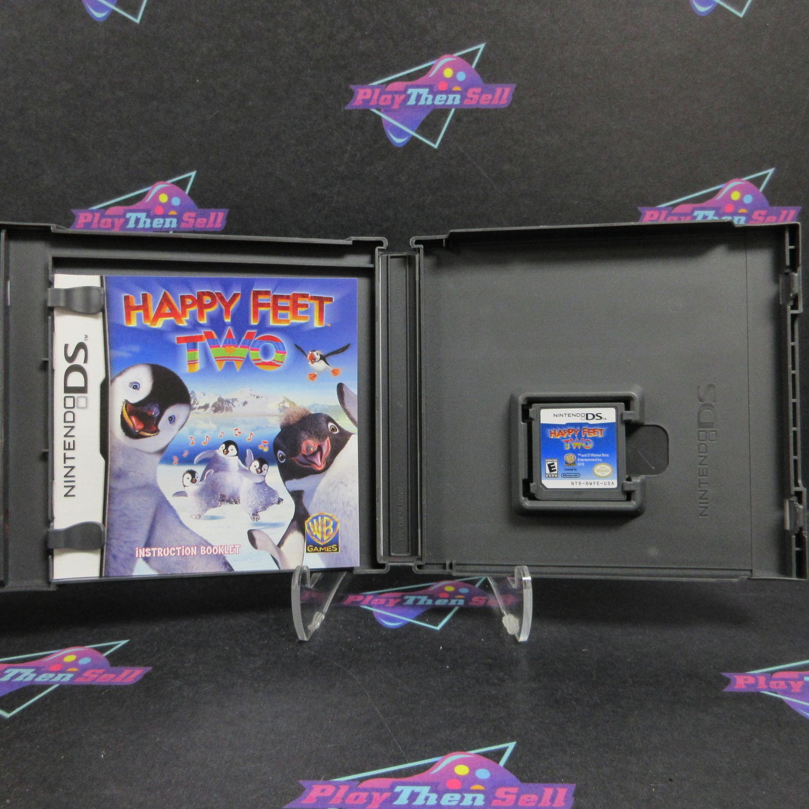 Happy Feet Two The Videogame Nintendo DS AD Complete CIB - (See Pics)