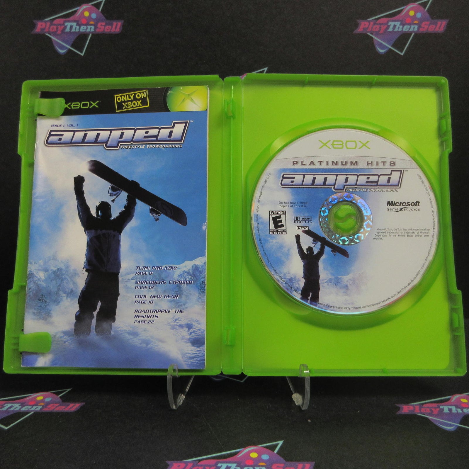 Amped Freestyle Snowboarding Xbox PH Complete - 1 Year Warranty EX Cond