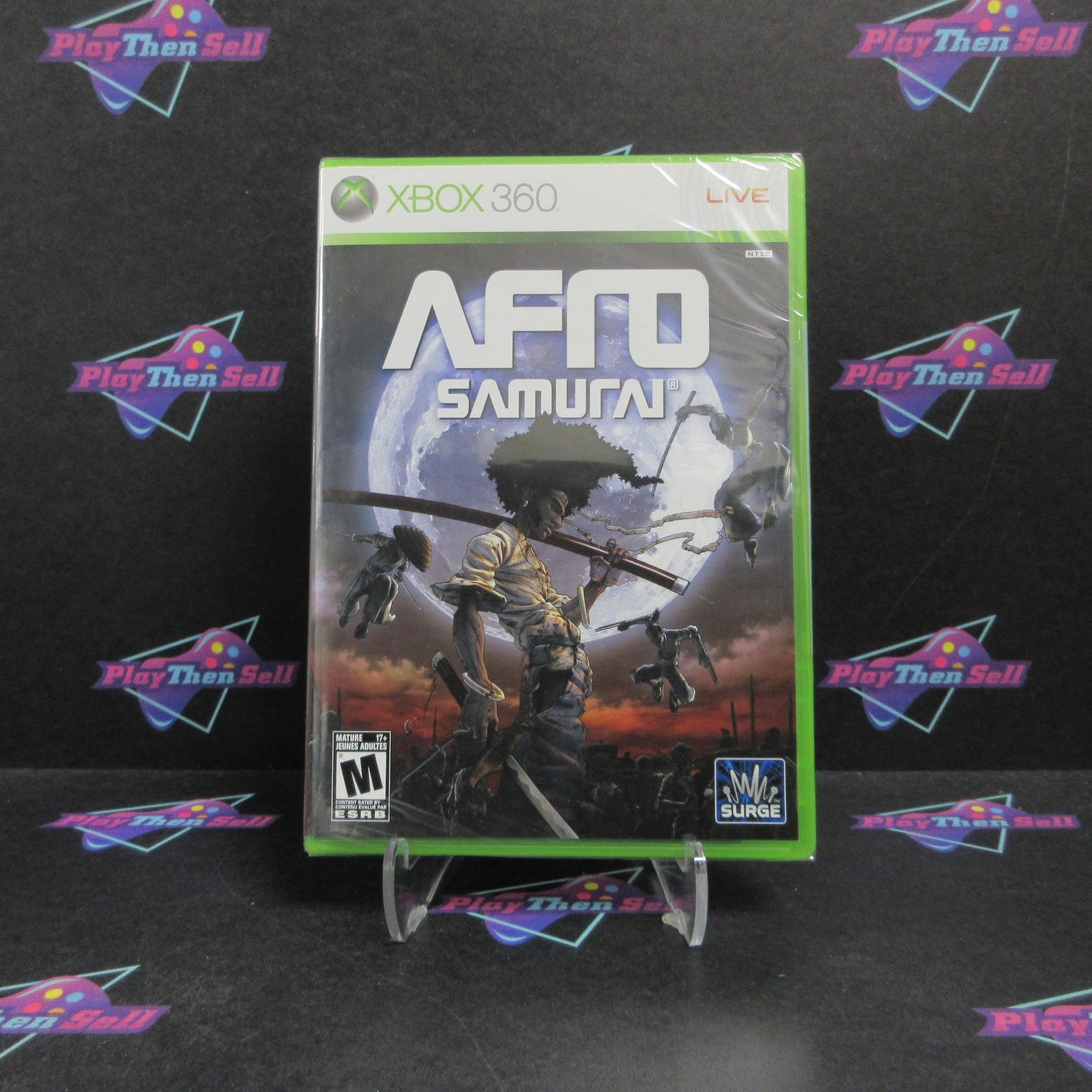 Afro Samurai Xbox 360 + Sleeve Brand New - Sealed