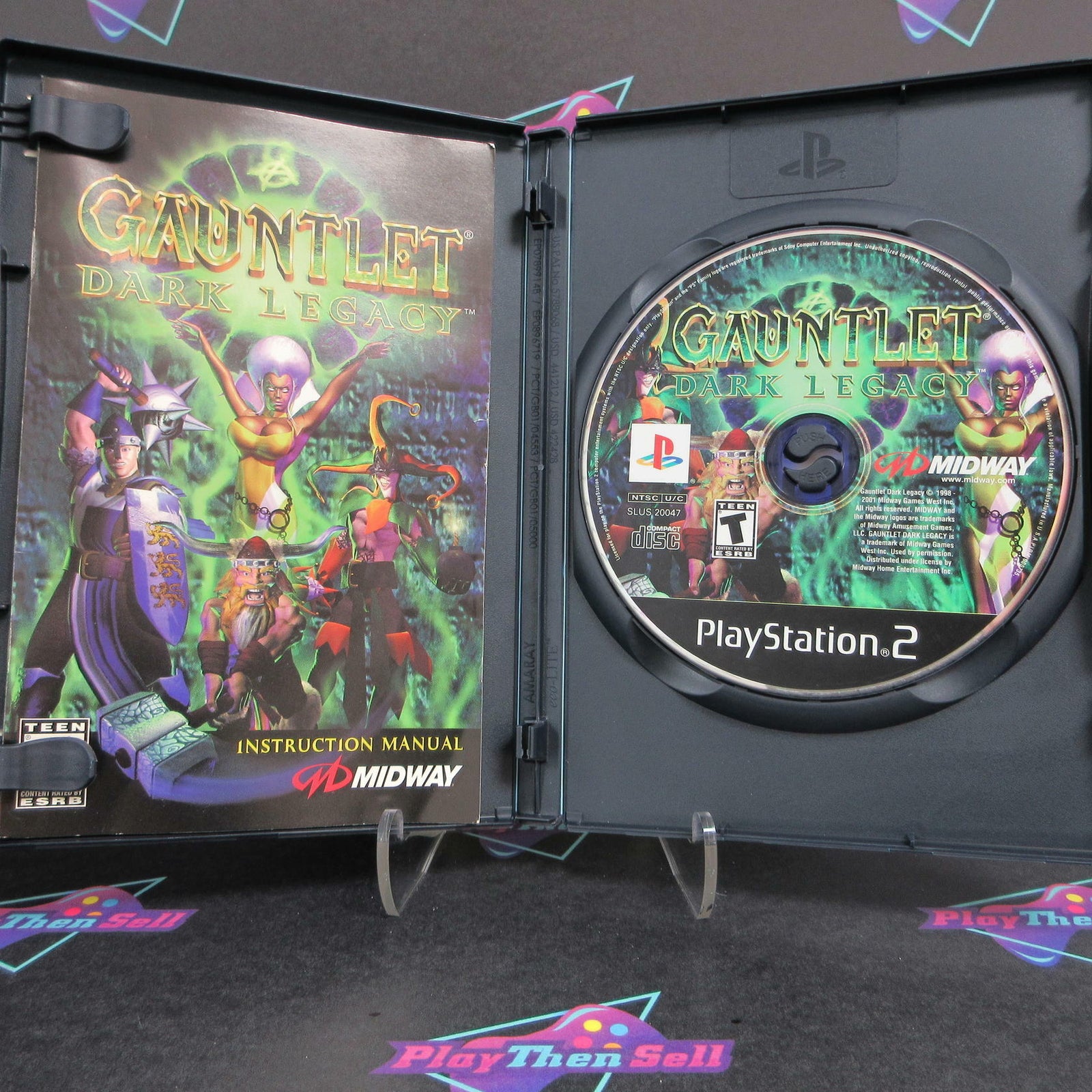 Gauntlet Dark Legacy PS2 PlayStation 2 Complete - 1 Year Warranty EX Cond