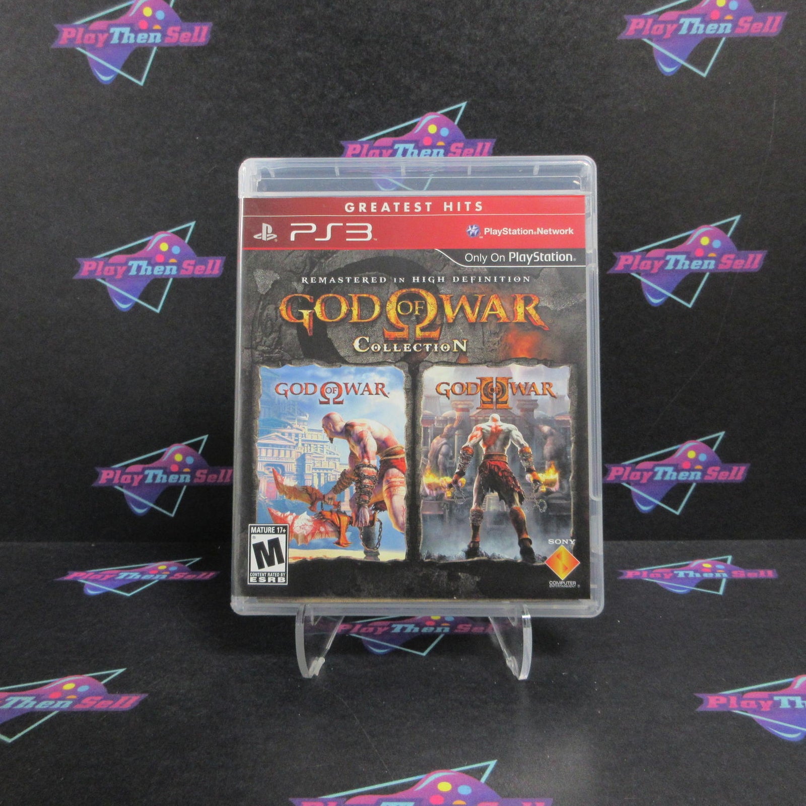 God of War Collection PS3 PlayStation 3 GH Complete - 1 Year Warranty EX Cond