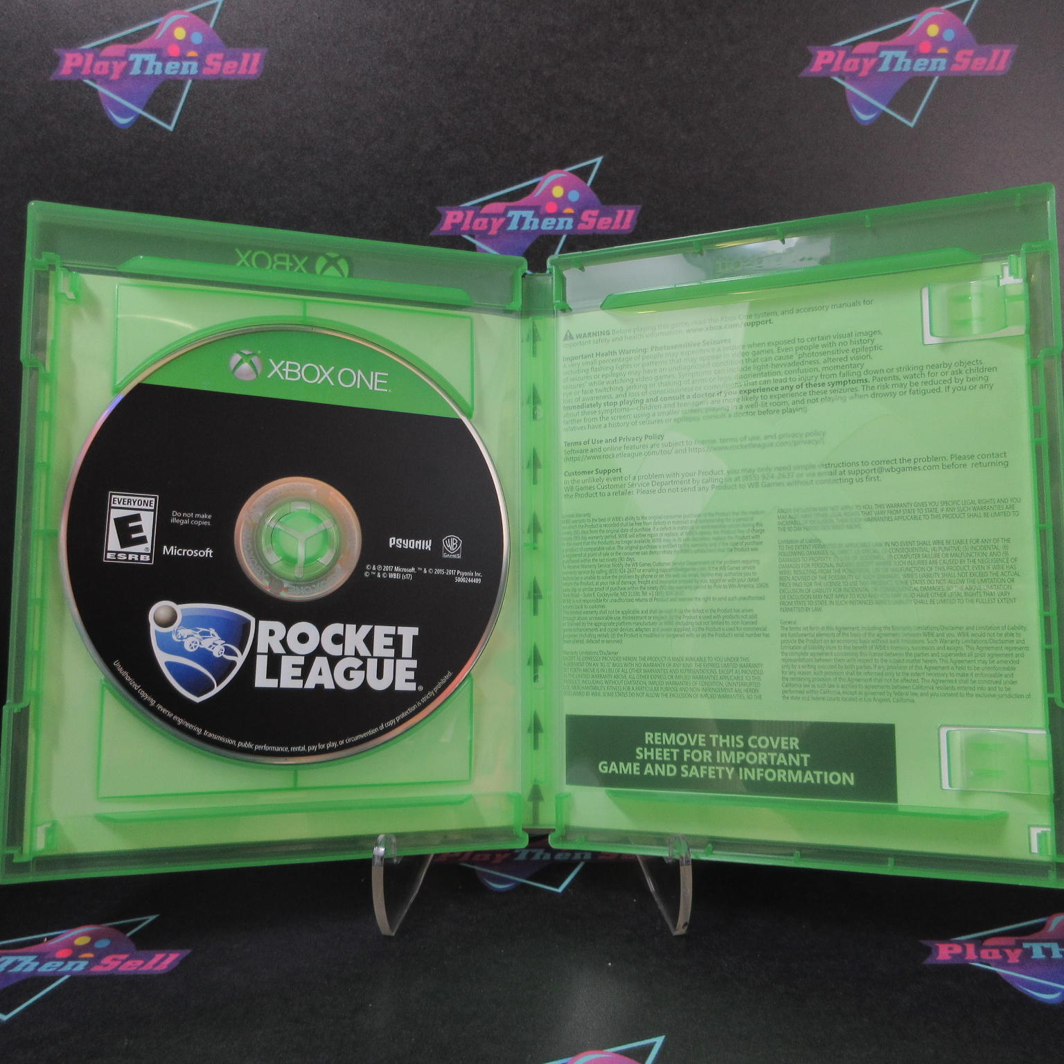Rocket League Collector's Edition Xbox One + Art Print - Complete CIB