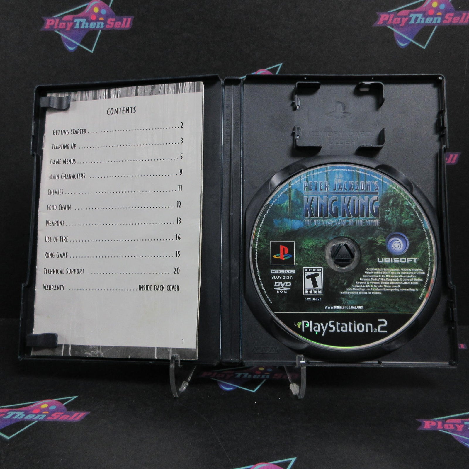 Peter Jacksons King Kong PS2 PlayStation 2 Complete - 1 Year Warranty VG
