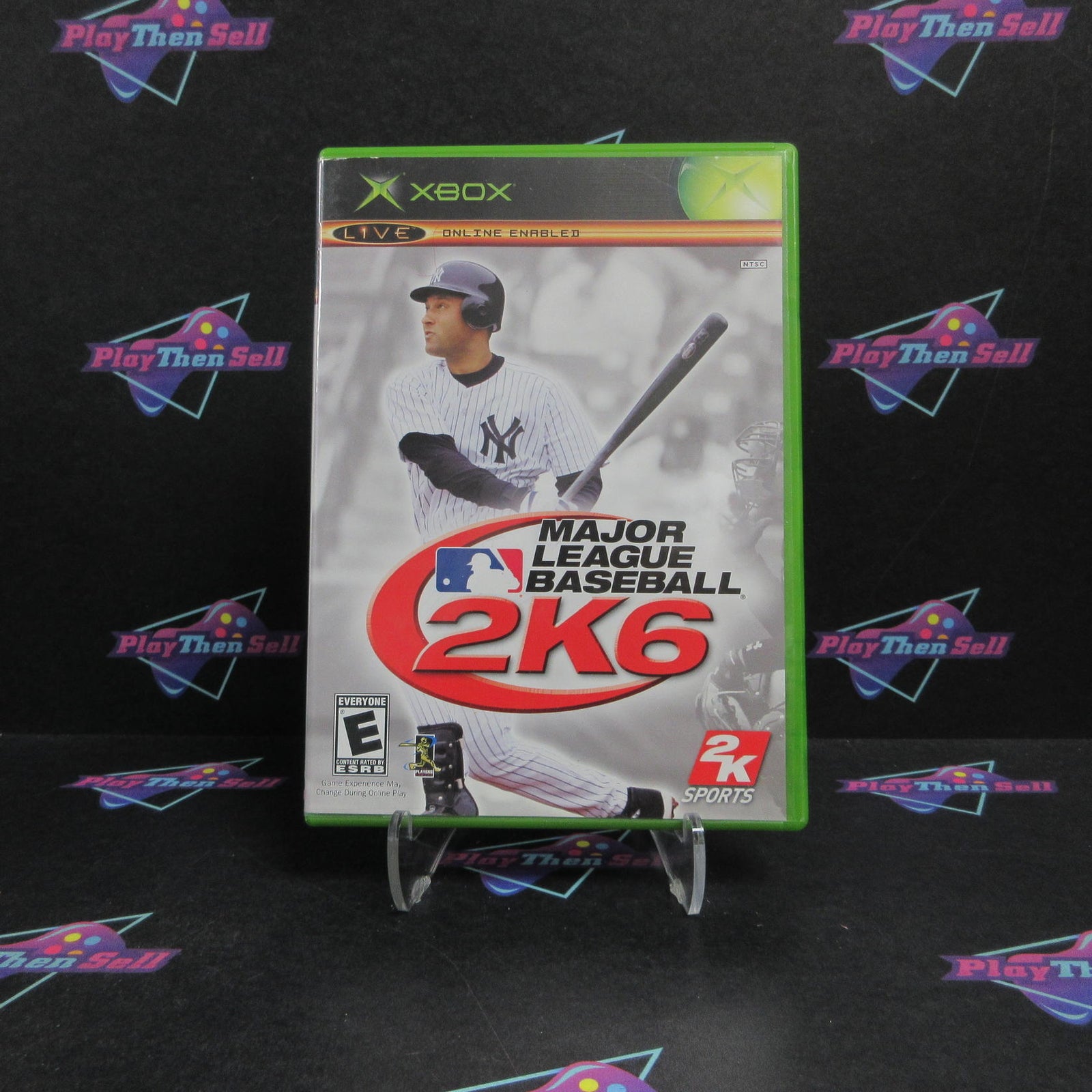 Major League Baseball 2K6 Xbox + Reg Card Complete - 1 Year Warranty VG