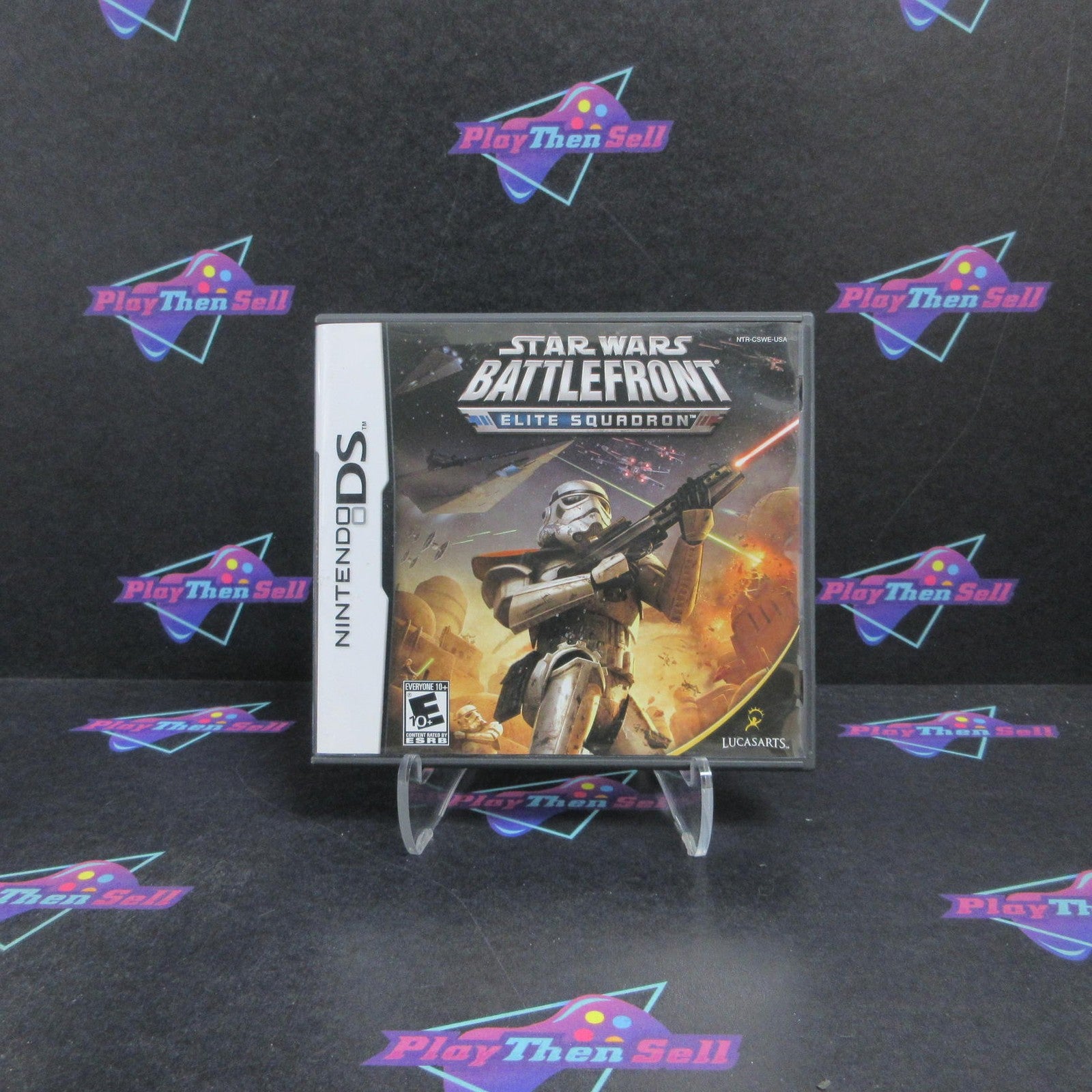 Star Wars Battlefront Elite Squadron Nintendo DS - 1 Year Warranty EX Cond