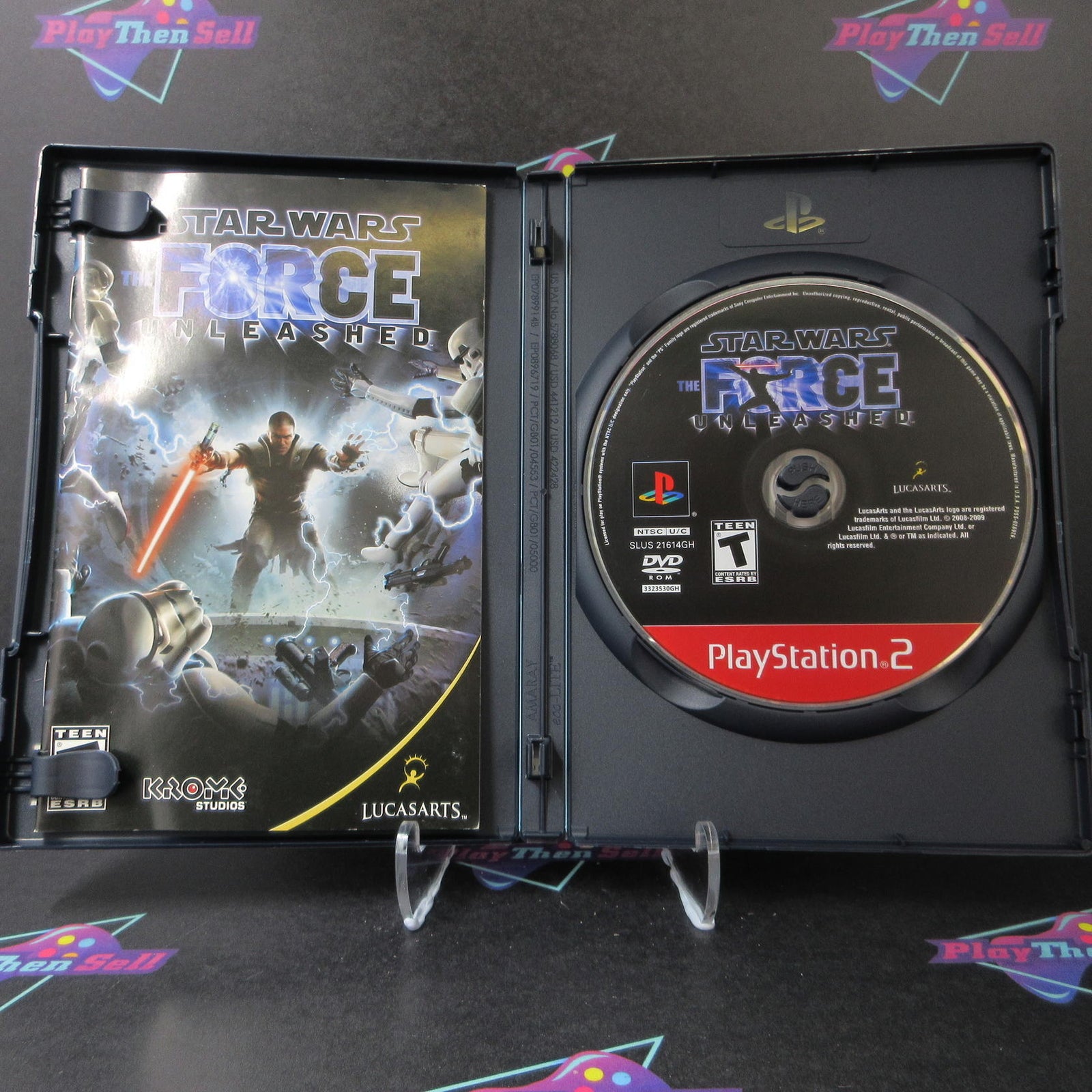 Star Wars The Force Unleashed PS2 PlayStation 2 GH Complete  - 1 Year Warranty..