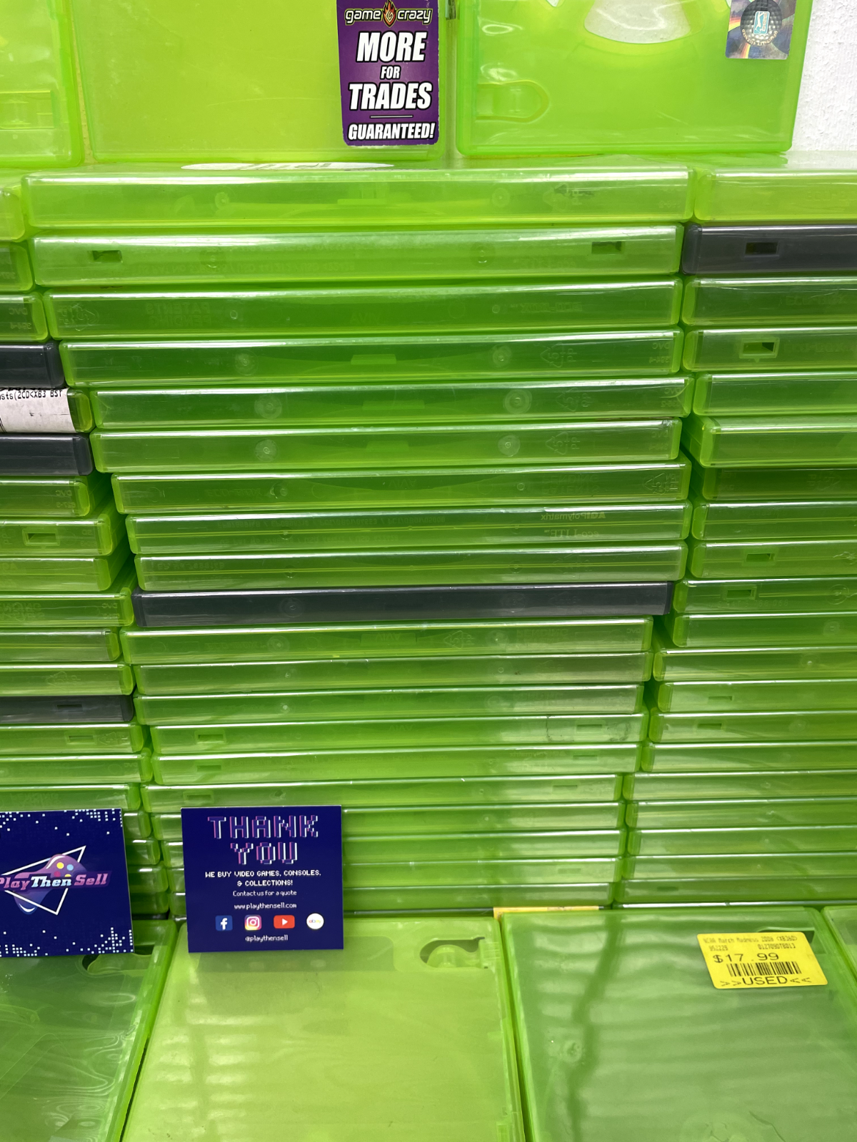 Lot of 100 Microsoft Xbox 360 Empty Game Cases OEM - Good
