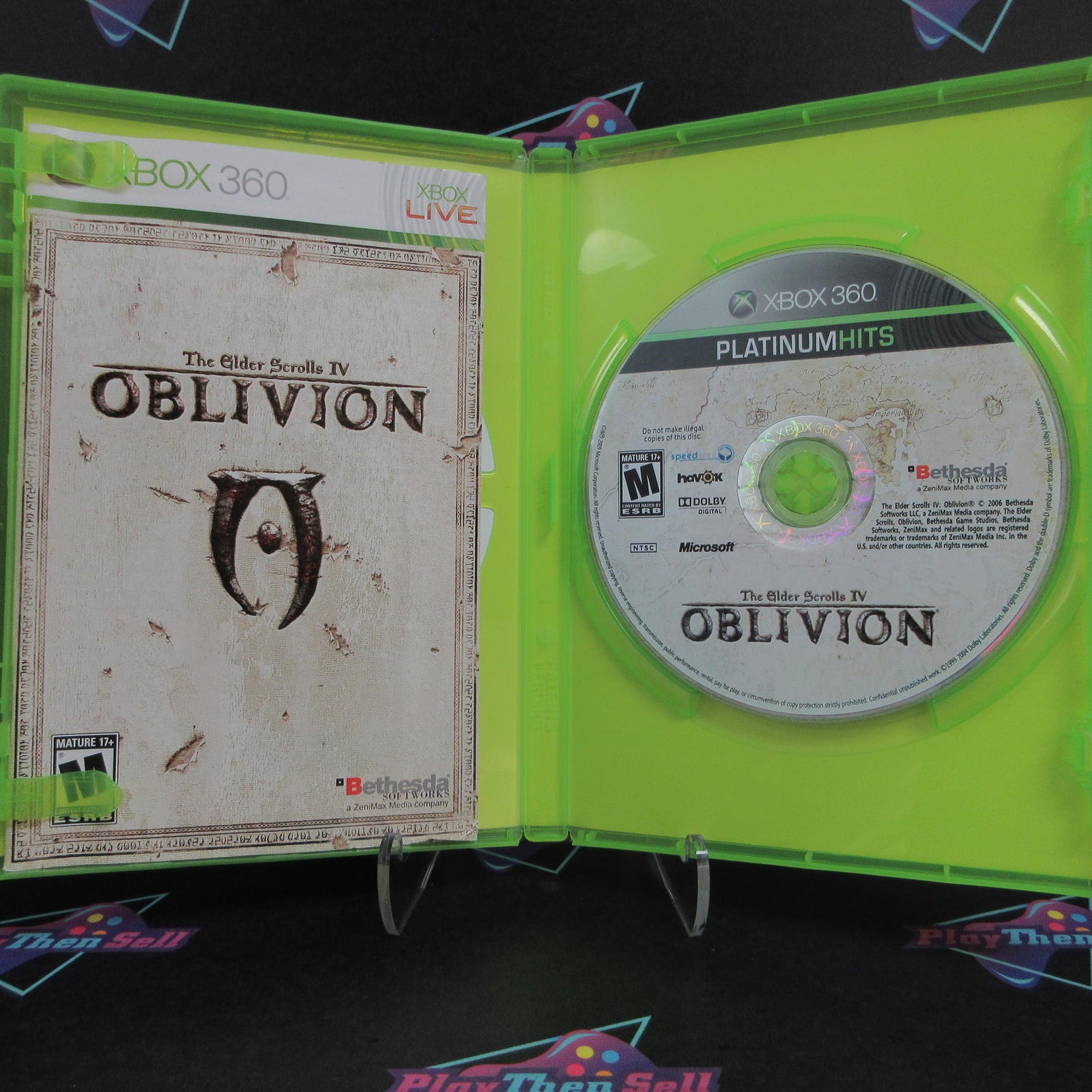 The Elder Scrolls IV Oblivion PH Xbox 360 Complete - 1 Year Warranty VG