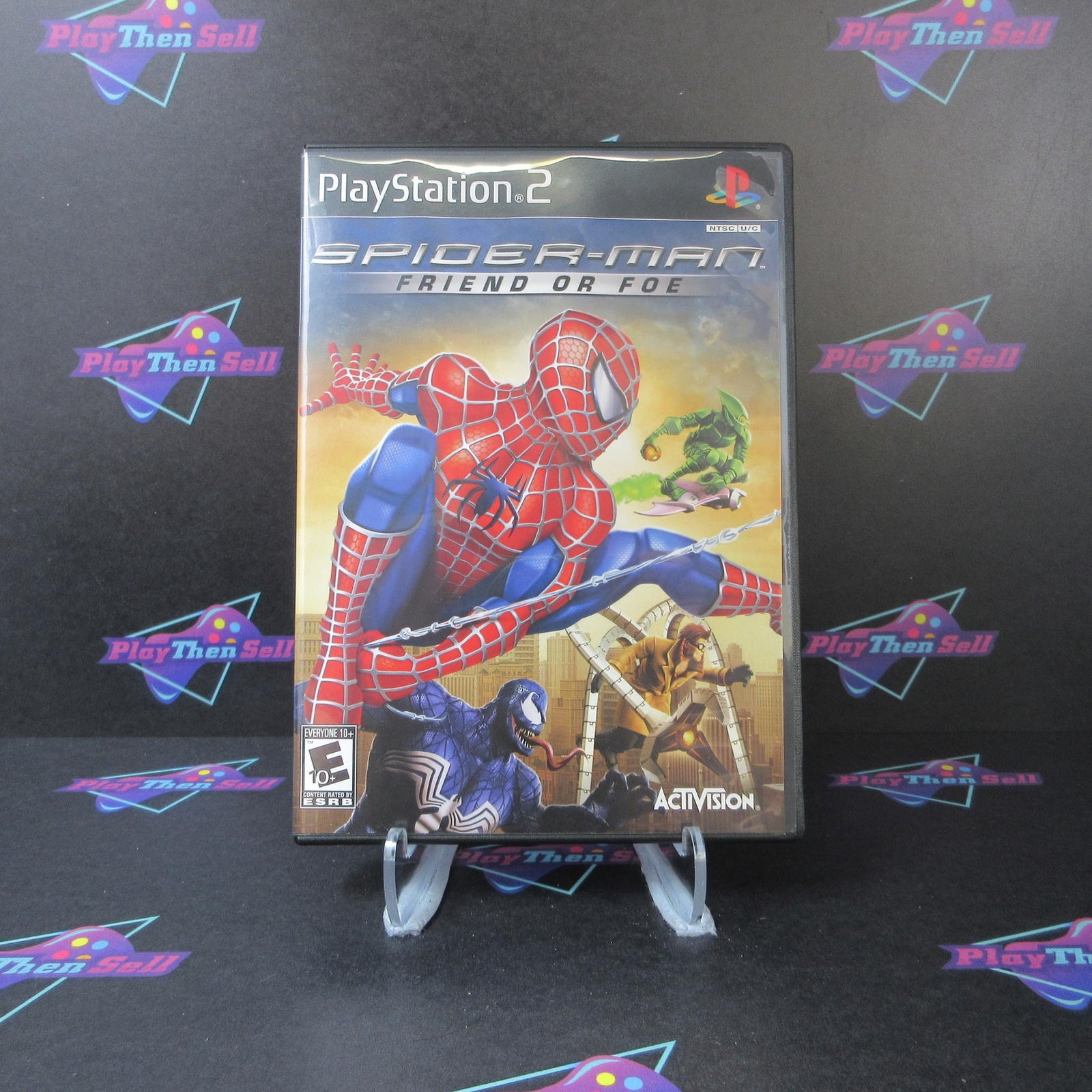 Spiderman Friend or Foe PS2 PlayStation 2 Complete - 1 Year Warranty EX Cond