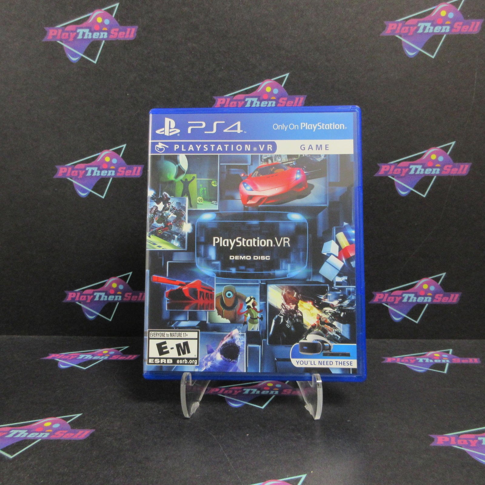 PlayStation VR Demo Disc PS4 PlayStation 4 Complete - 1 Year Warranty EX Cond