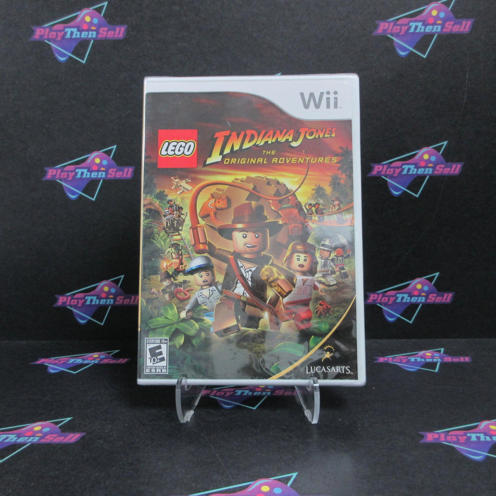 Lego Indiana Jones The Original Adventures Nintendo Wii Brand New - Sealed
