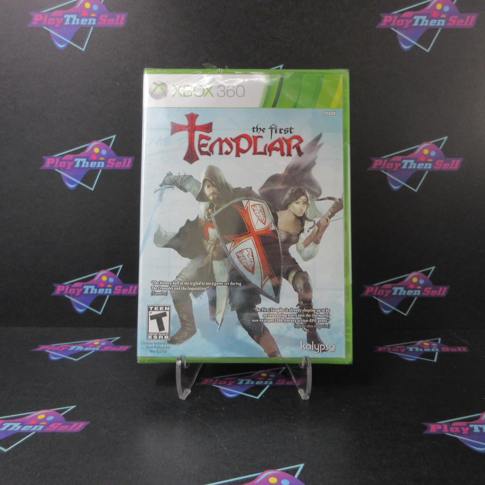 The First Templar Xbox 360 Brand New - Sealed