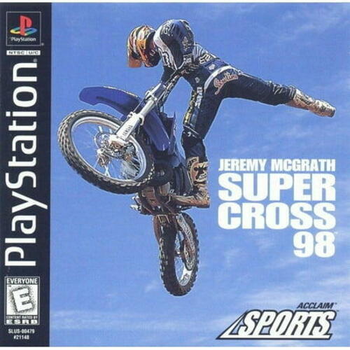 Jeremy Mcgrath Supercross 98 PS1 PlayStation 1 + Reg Card Complete  - 1 Year W..