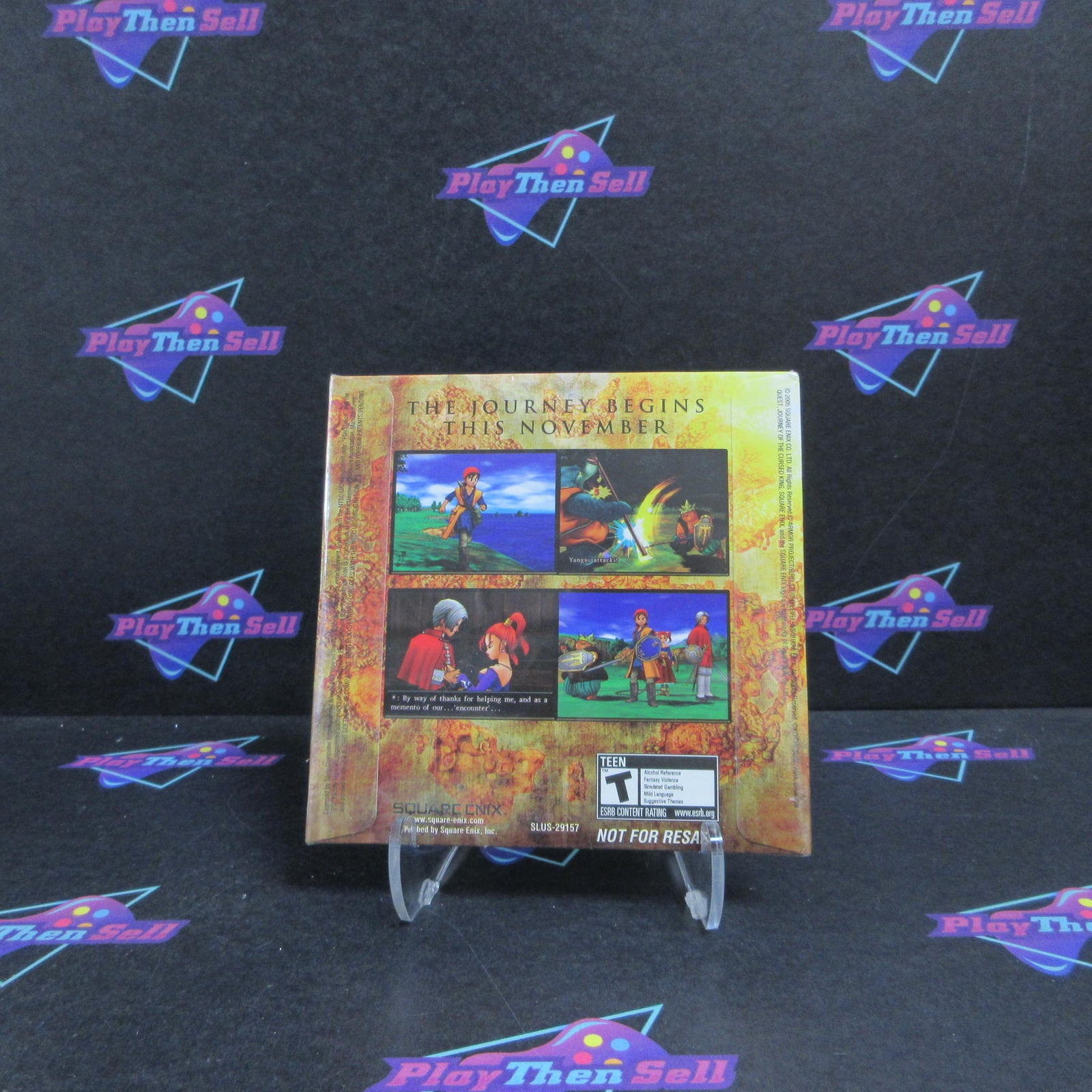 Dragon Quest VIII Journey of the Cursed King Demo Disc PS2 PlayStation 2  Bran..
