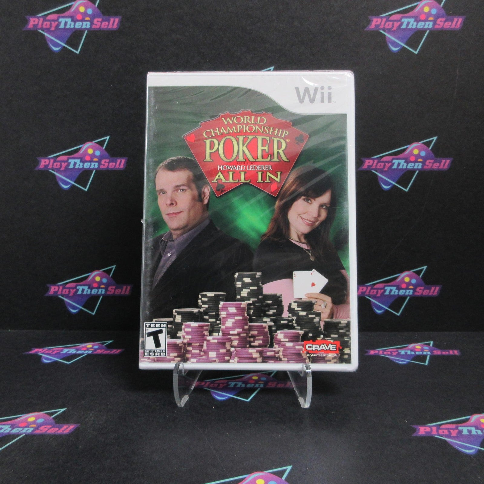 World Championship Poker All In Nintendo Wii Brand New - Sealed