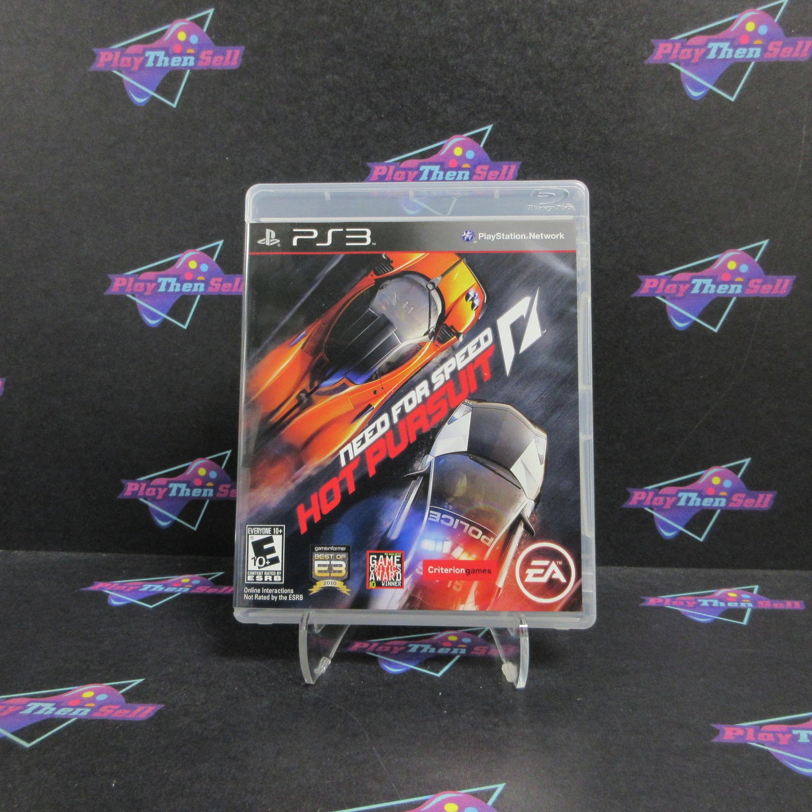 Need for Speed Hot Pursuit PS3 PlayStation 3 Complete - 1 Year Warranty EX Cond