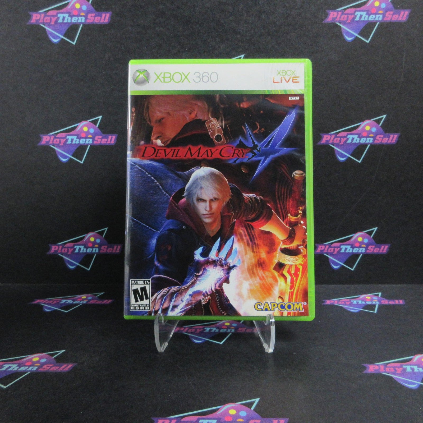 Devil May Cry 4 Xbox 360 Complete - 1 Year Warranty EX Cond