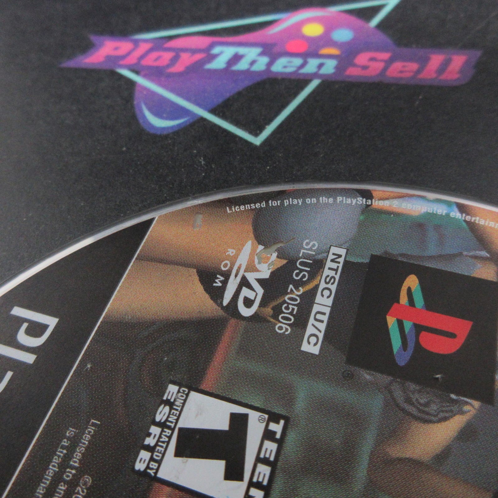 Black & Bruised PS2 PlayStation 2 Rental Art AD/DD/NM - (See Pics)
