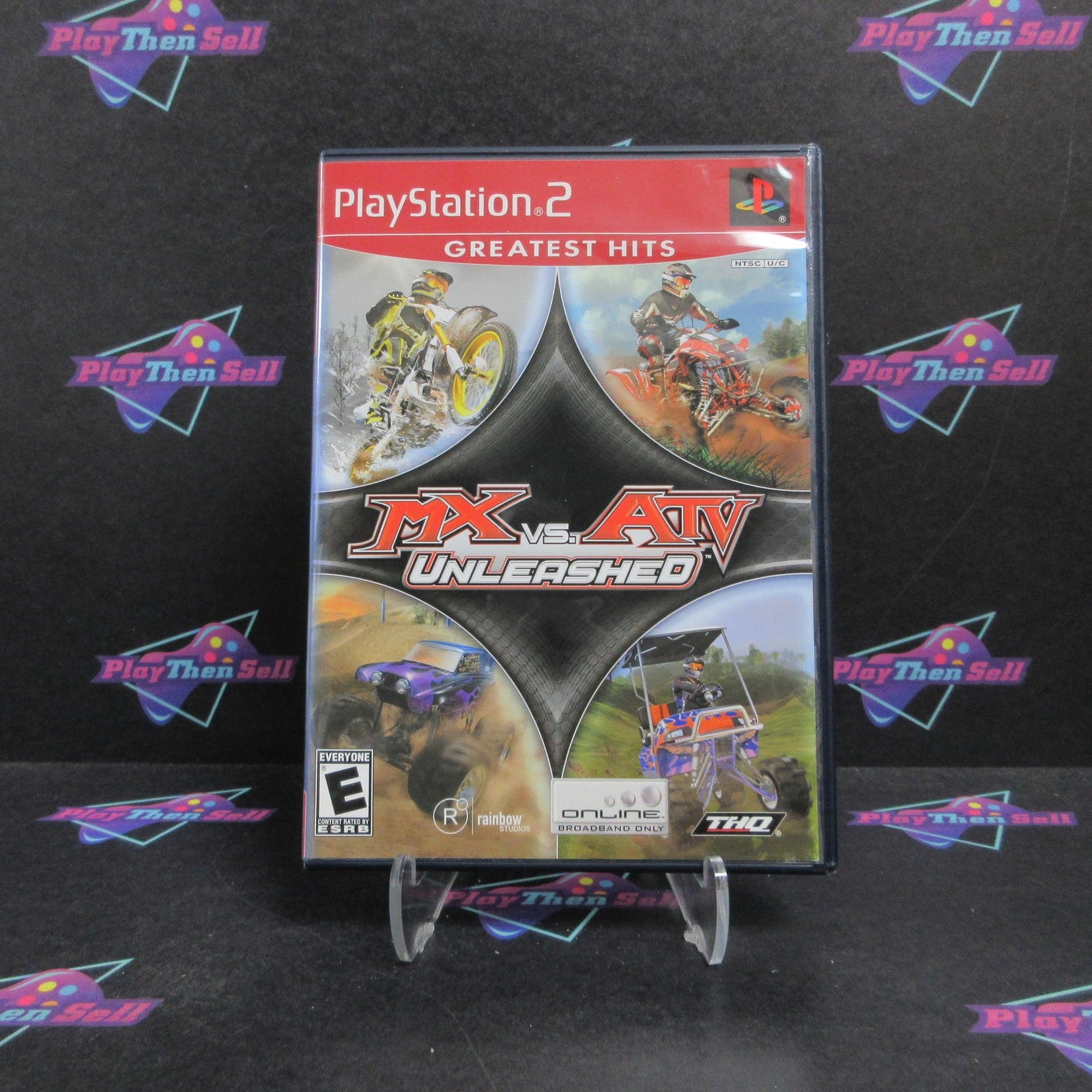 MX vs ATV Unleashed PS2 PlayStation 2 GH Complete - 1 Year Warranty EX Cond