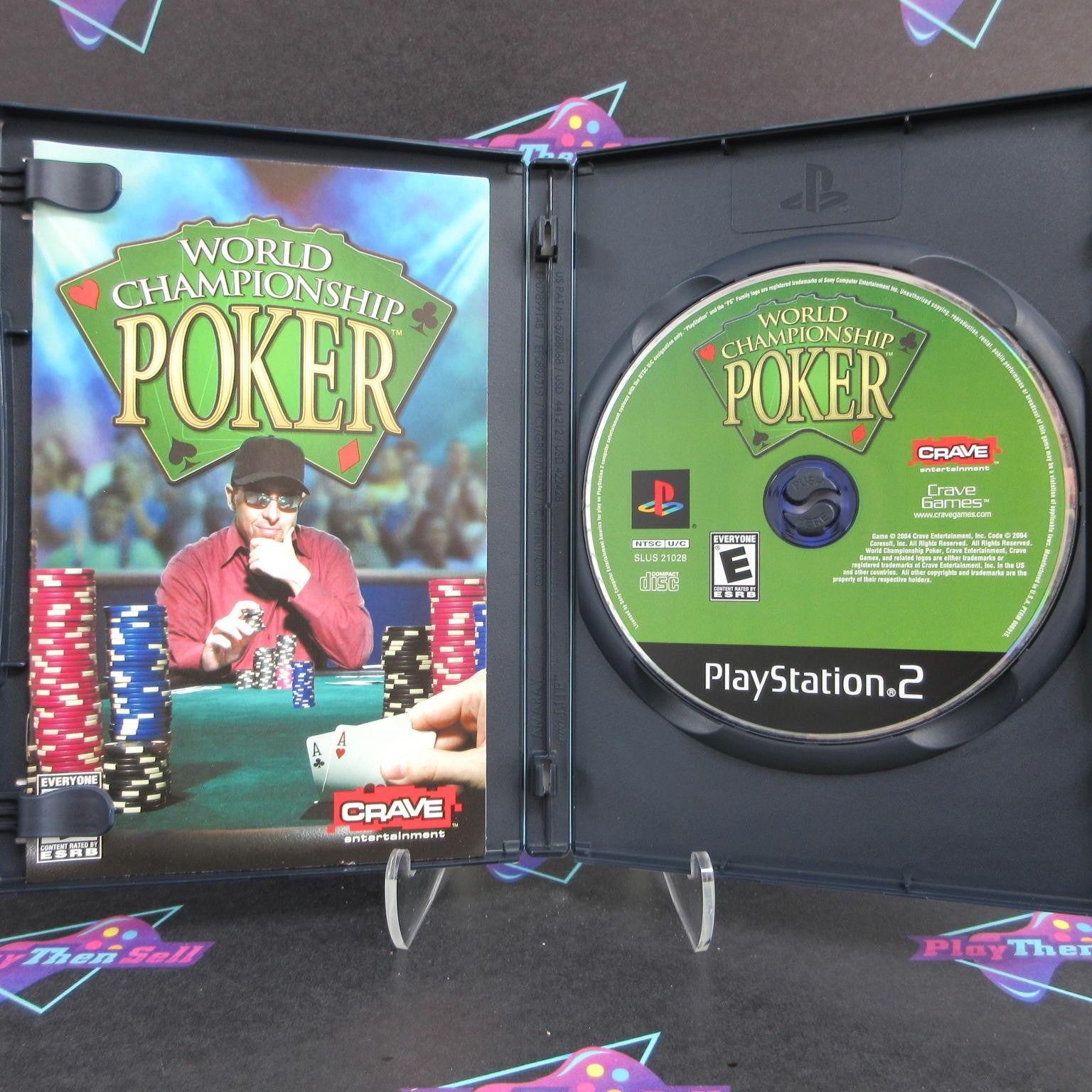 World Championship Poker PS2 PlayStation 2 Complete - 1 Year Warranty EX Cond