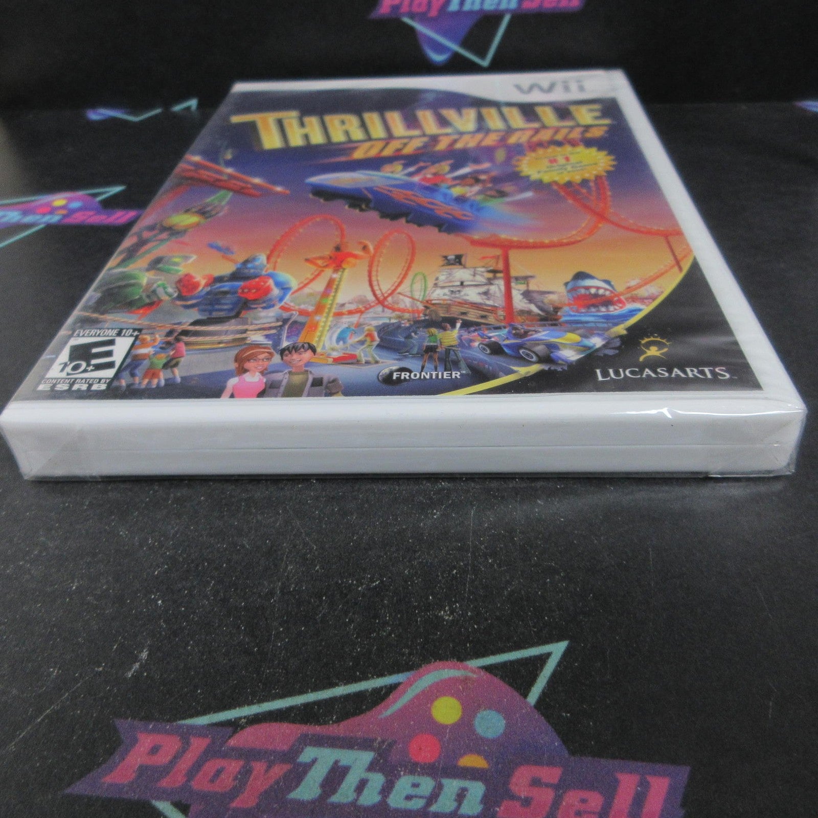 Thrillville Off the Rails Nintendo Wii Brand New - Sealed