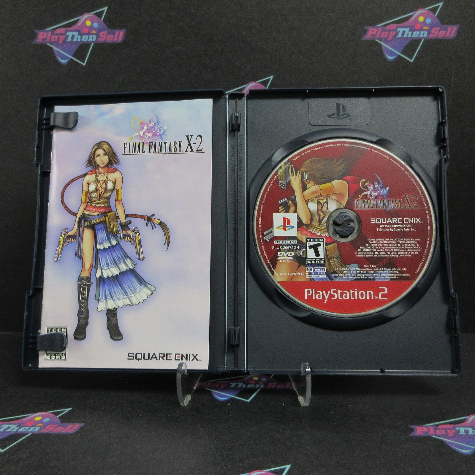 Final Fantasy X-2 PS2 PlayStation 2 GH Complete - 1 Year Warranty EX Cond